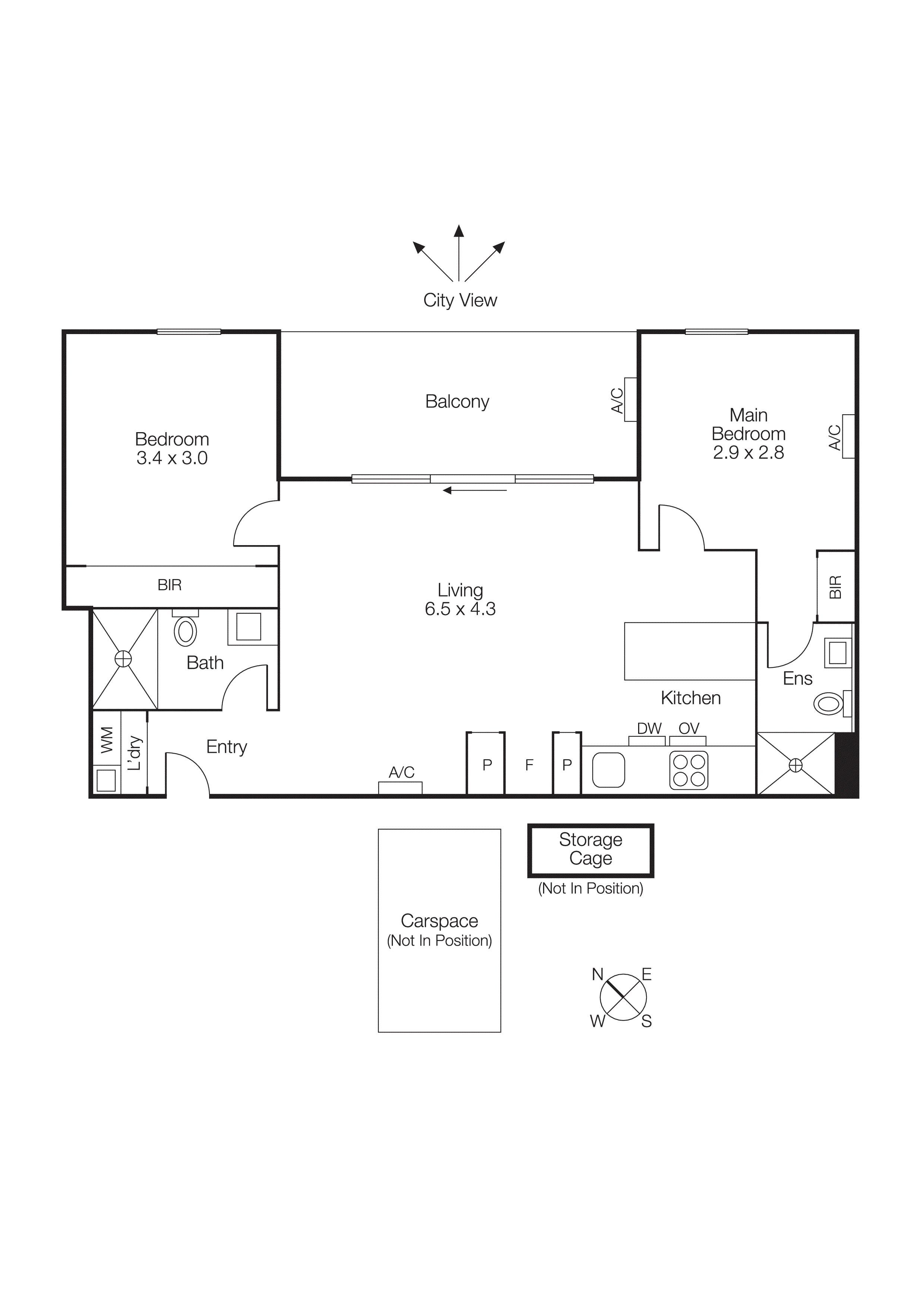 705/51-59 Thistlethwaite Street, South Melbourne VIC 3205 - Floorplan