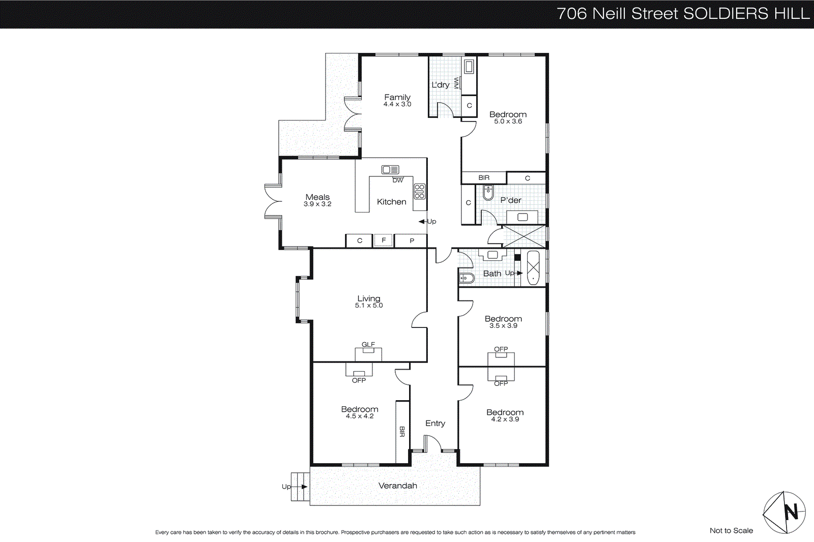 706 Neill Street, Soldiers Hill VIC 3350 - Floorplan