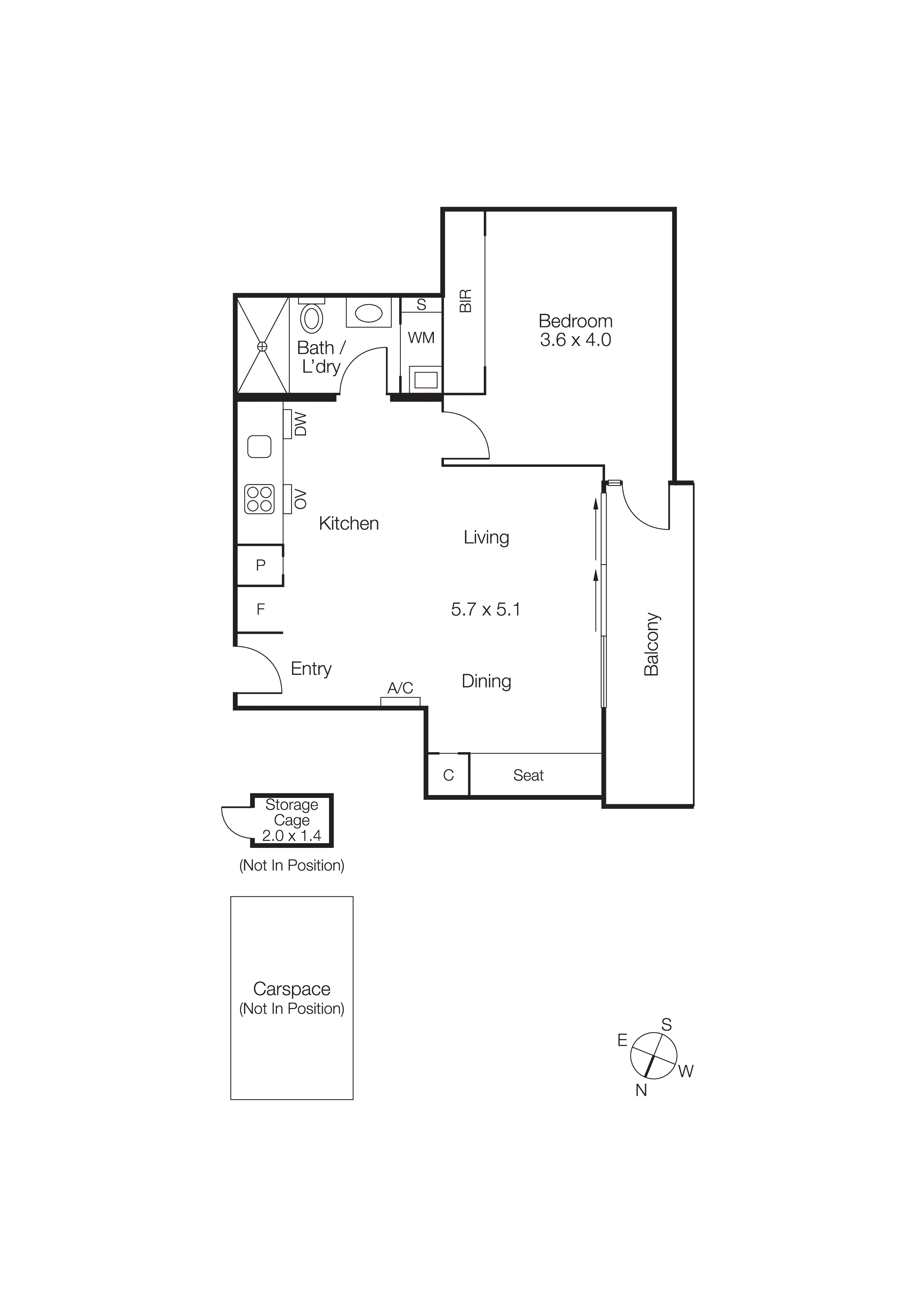 706/79 Market Street, South Melbourne VIC 3205 - Floorplan