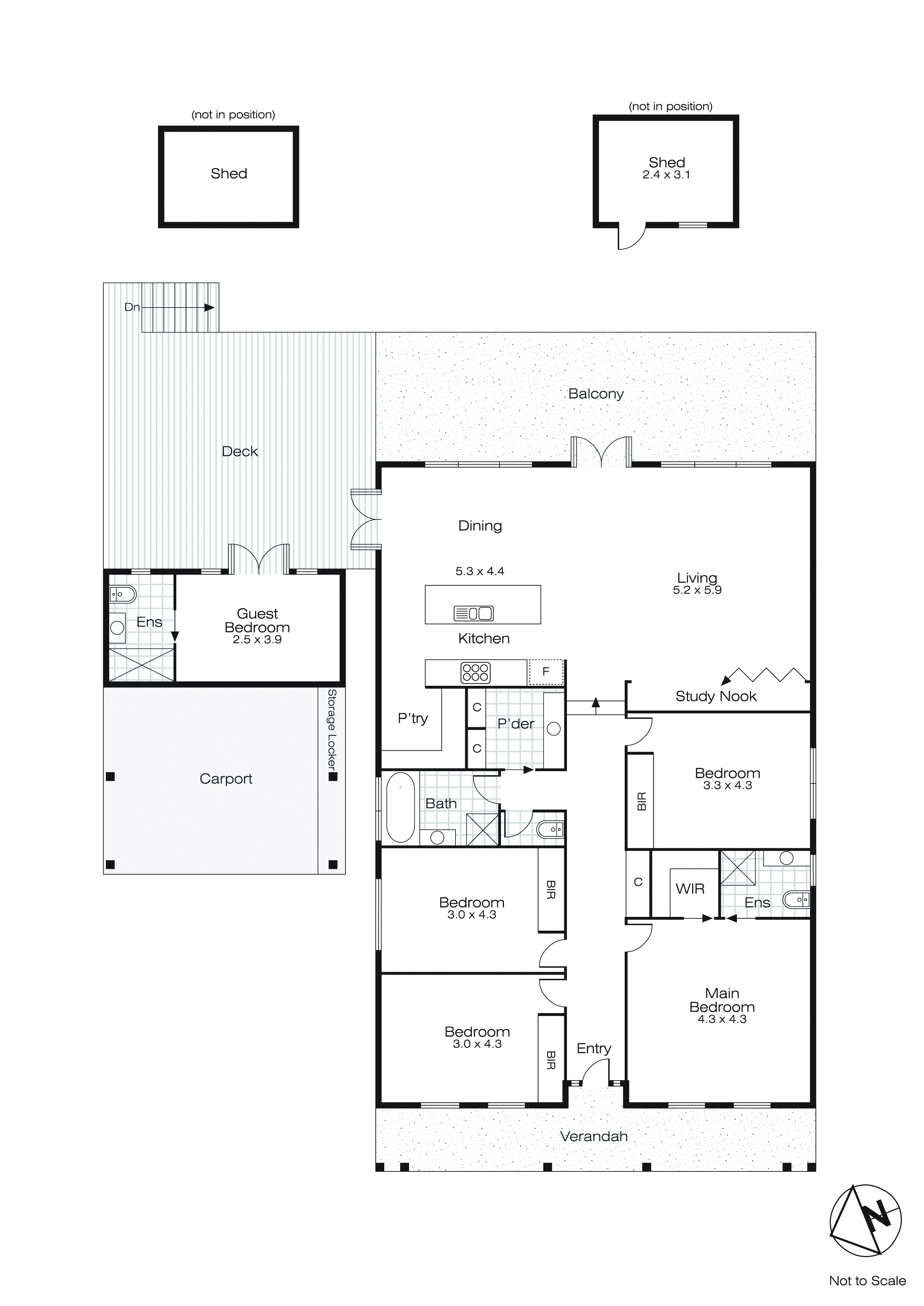 707 Cathcart Street, Buninyong VIC 3357 - Floorplan