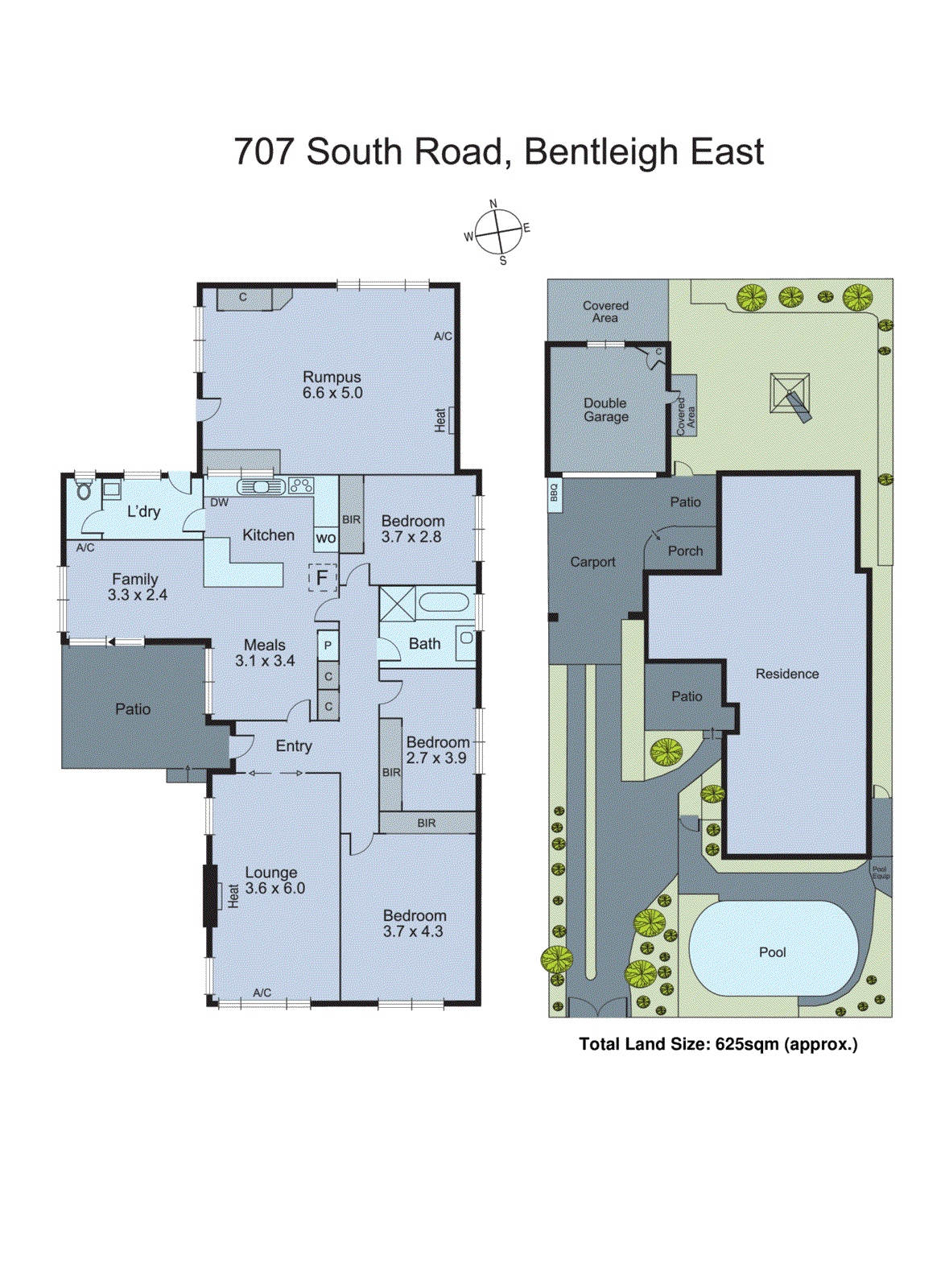 707 South Road, Bentleigh East VIC 3165 - Floorplan