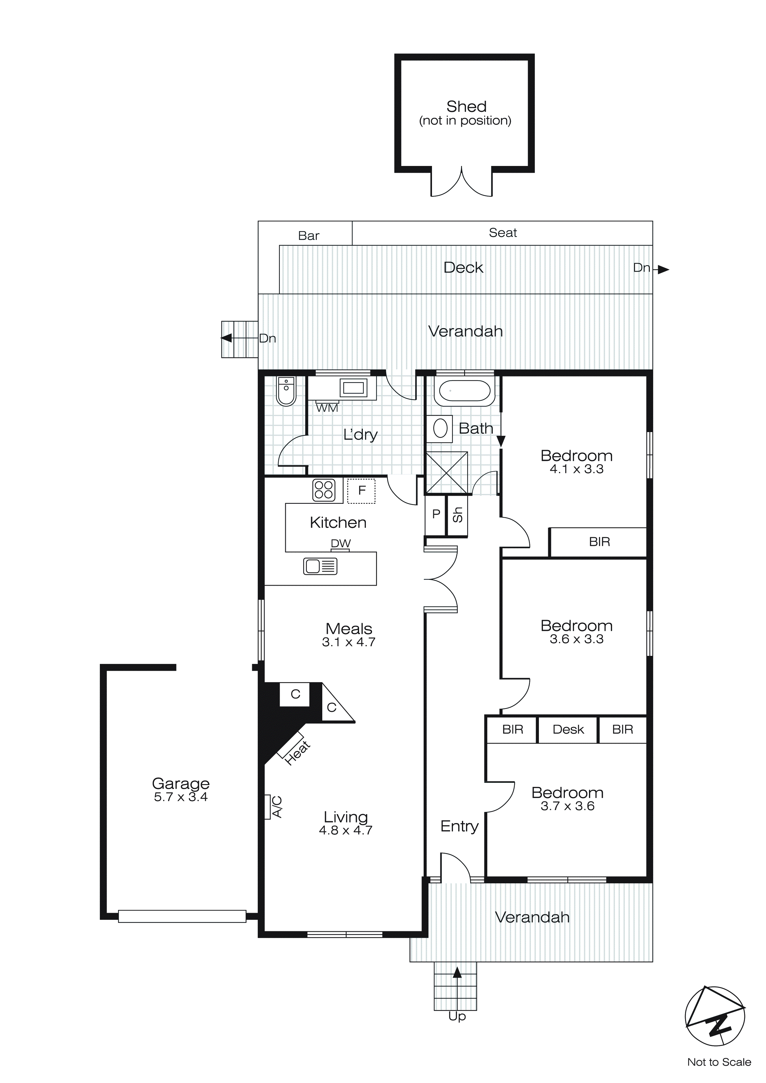 707 Wilson Street, Ballarat East VIC 3350 - Floorplan