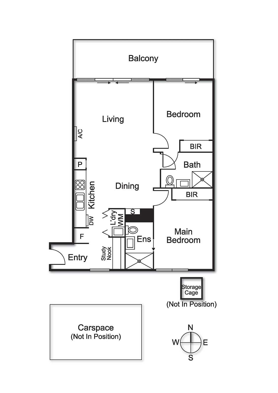 707/11-15 Wellington Street, St Kilda VIC 3182 - Floorplan