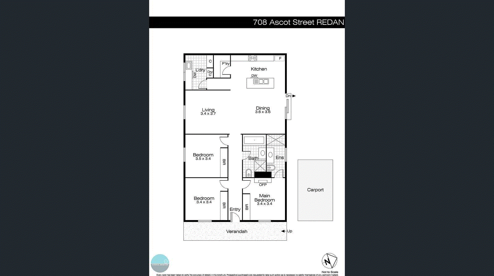 708 Ascot Street South, Redan VIC 3350 - Floorplan