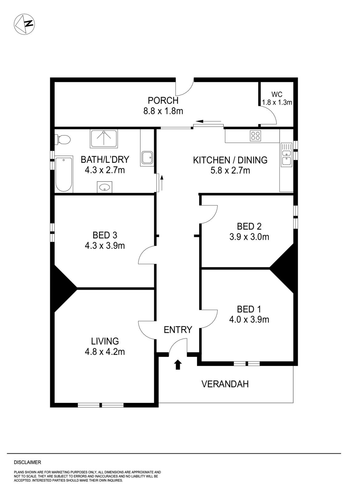 708 Lydiard Street, Soldiers Hill VIC 3350 - Floorplan