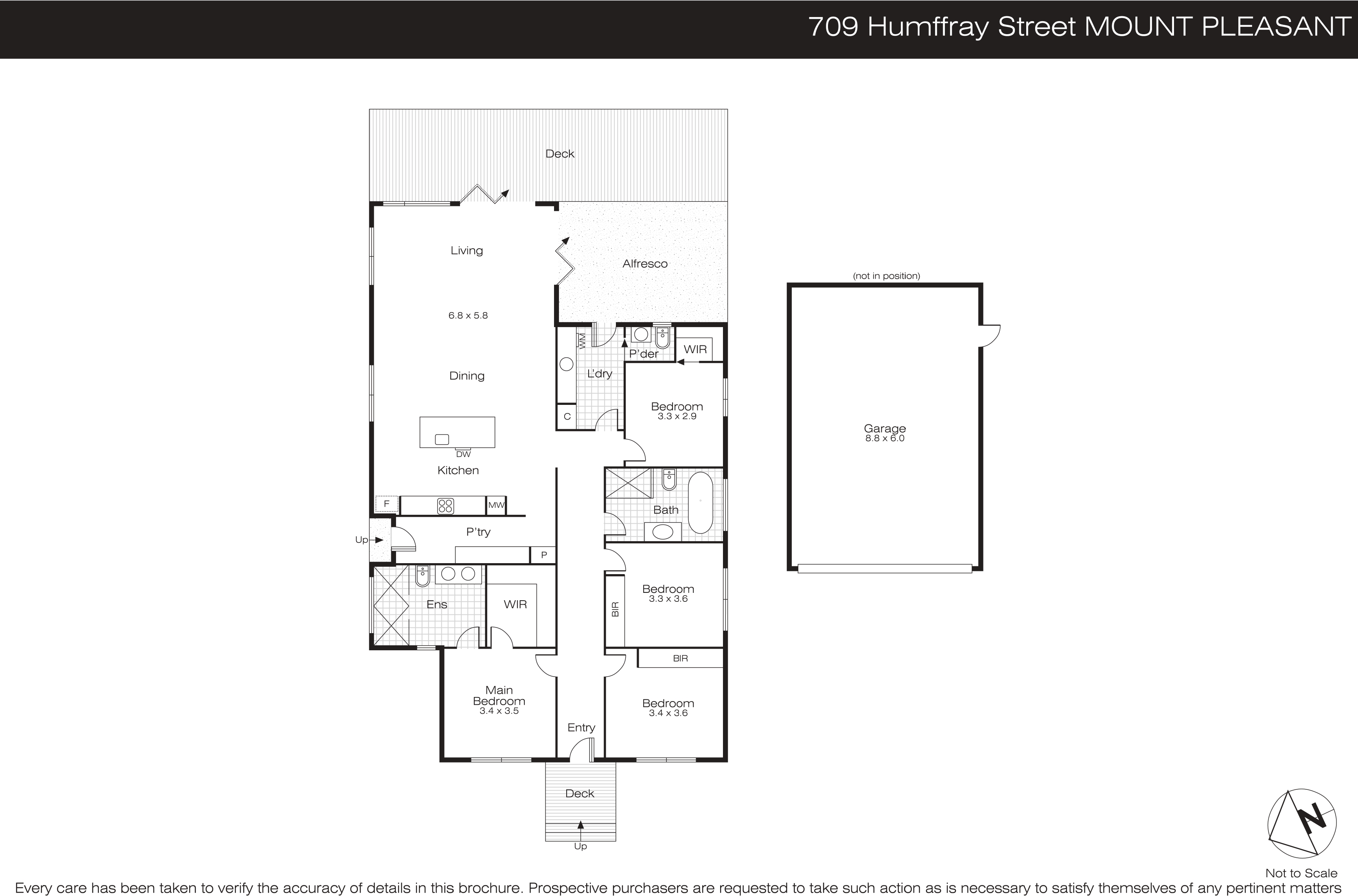 709 Humffray Street South, Mount Pleasant VIC 3350 - Floorplan