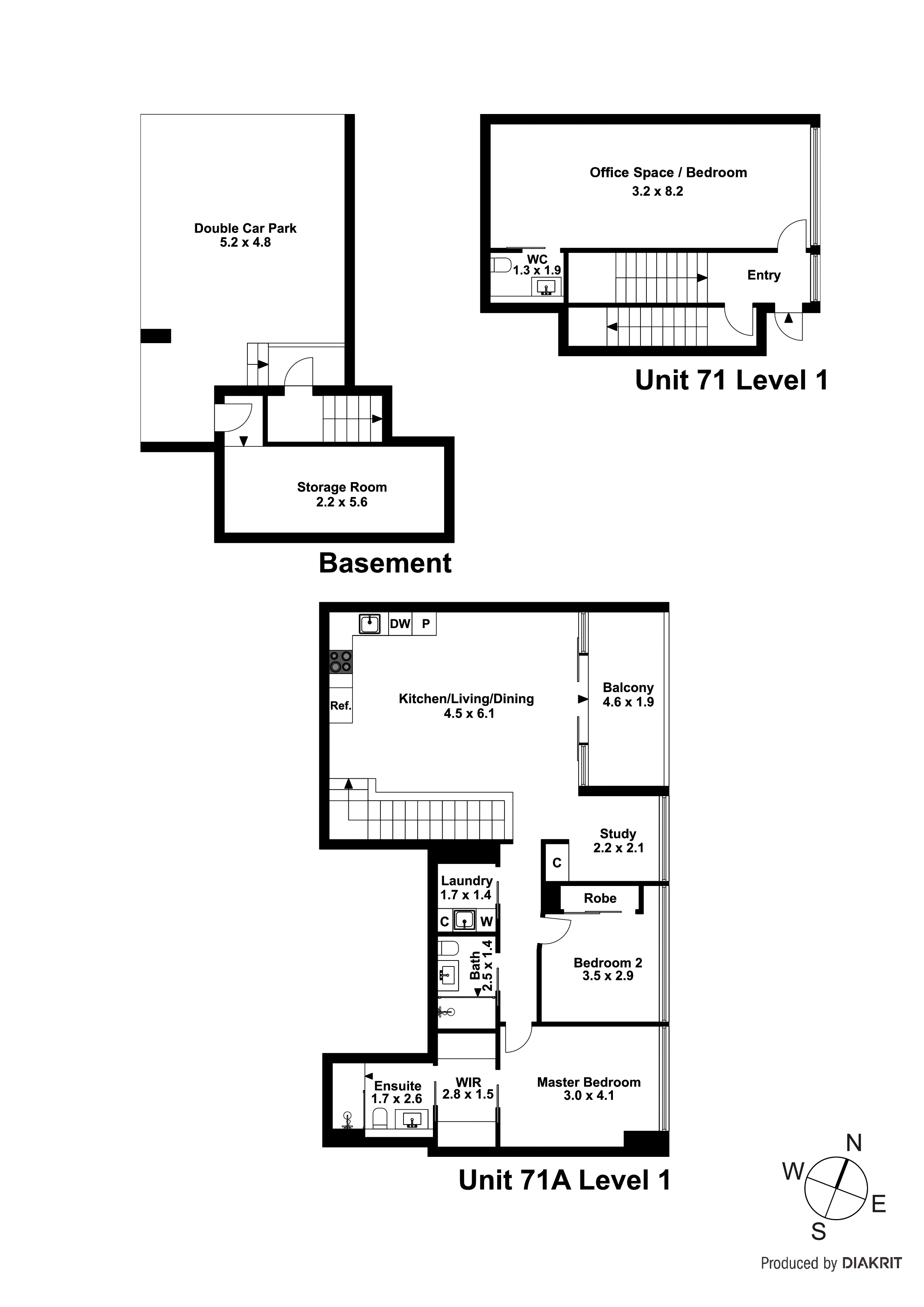 71 & 71a Graham Road, Highett VIC 3190 - Floorplan