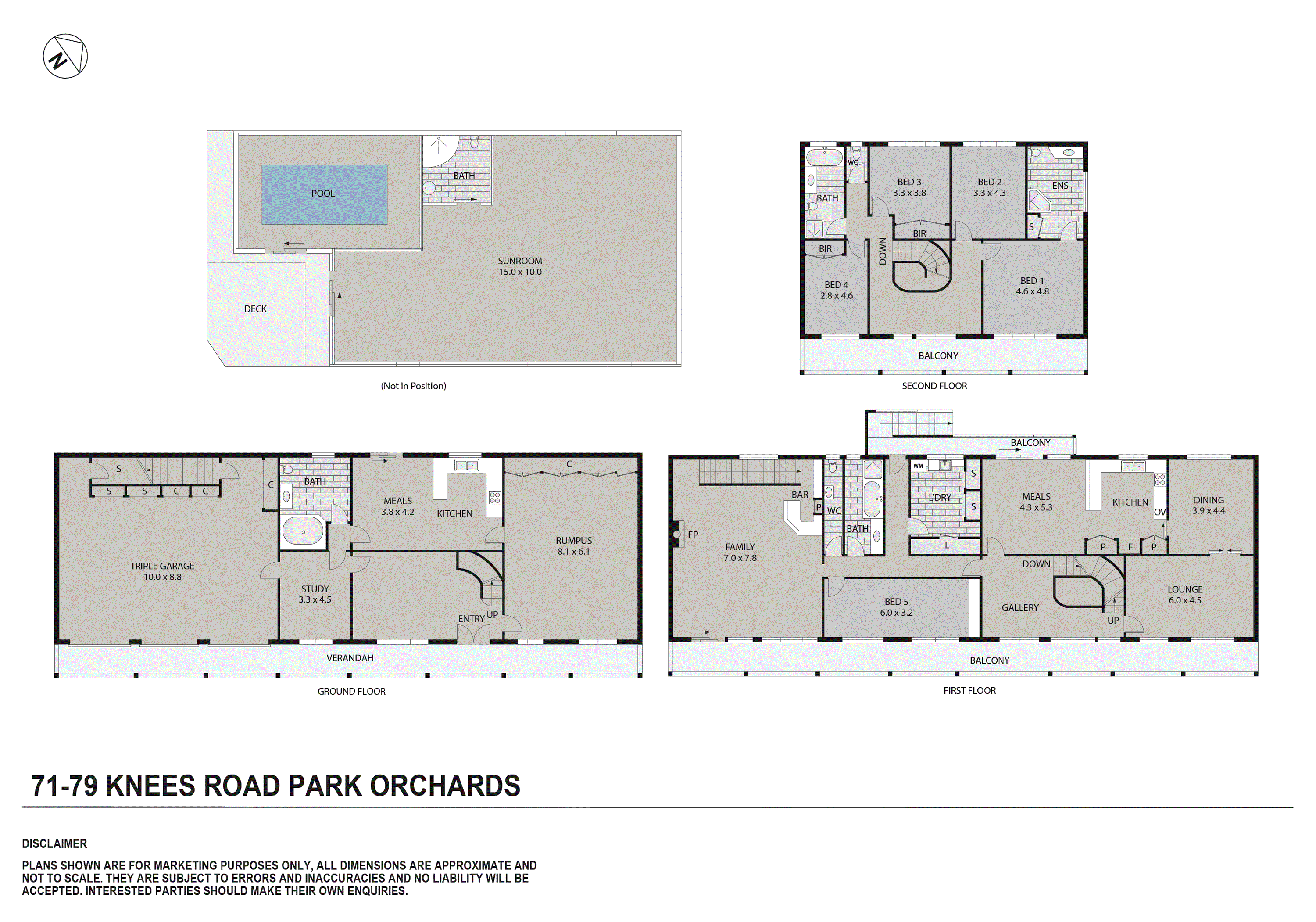 71-79 Knees Road, Park Orchards VIC 3114 - Floorplan