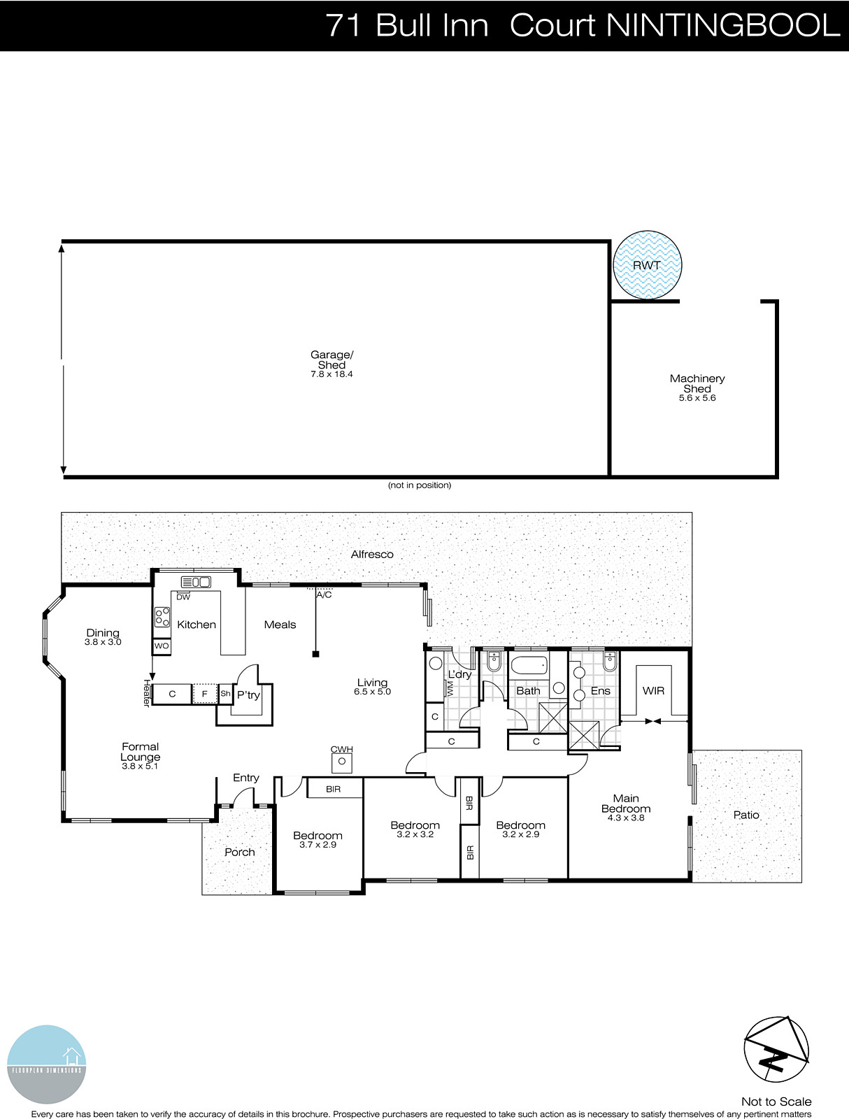 71 Bull Inn Court, Nintingbool VIC 3351 - Floorplan