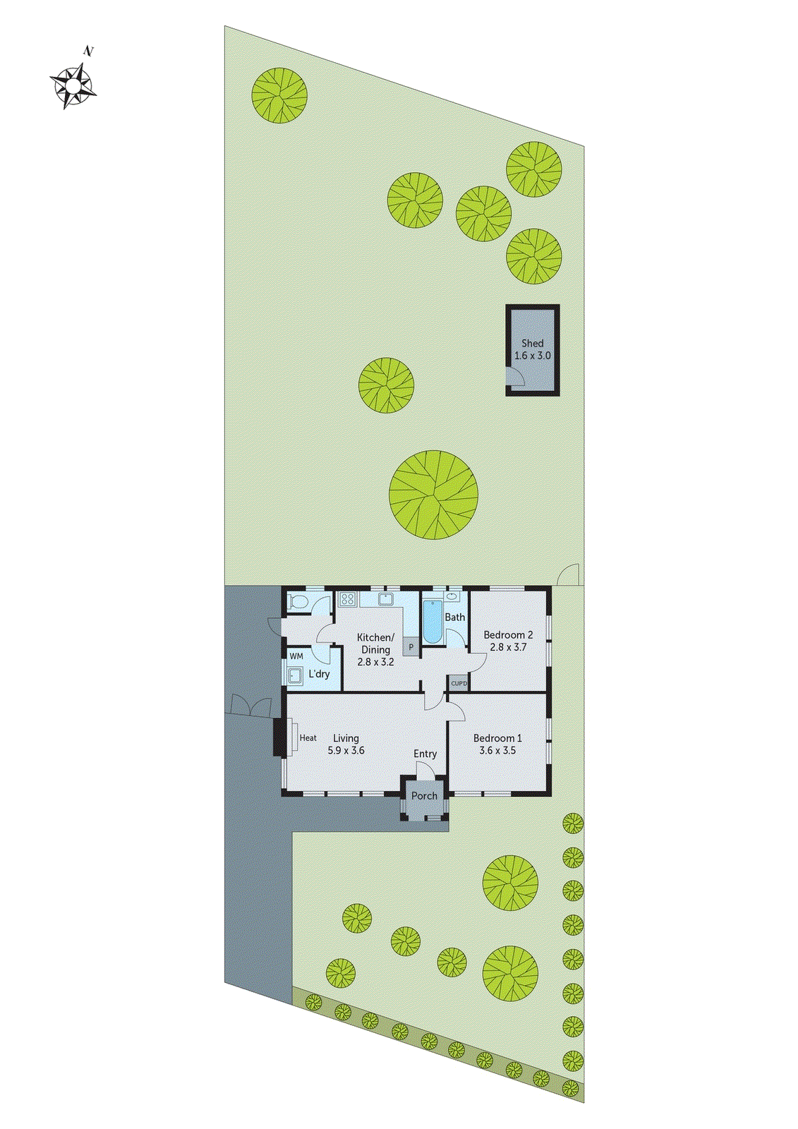 71 Eagle Parade, Norlane VIC 3214 - Floorplan