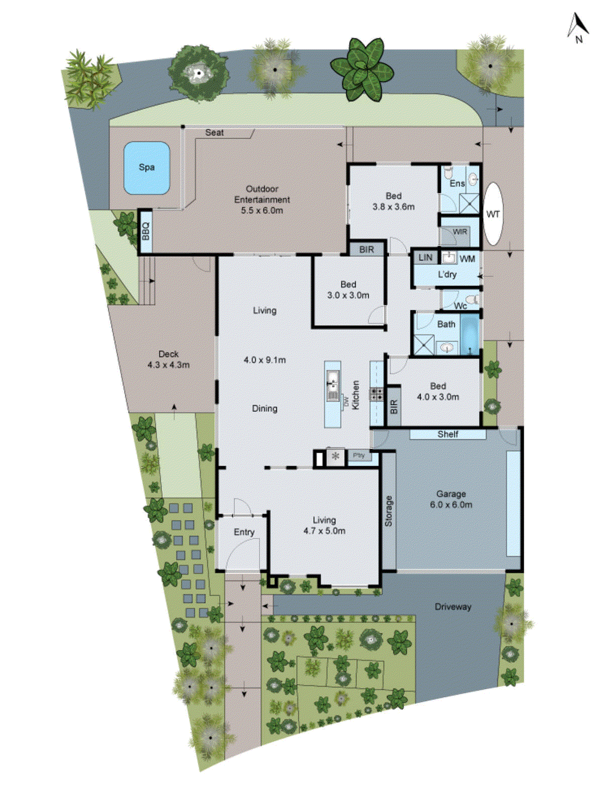 71 Grange Park Drive, Waurn Ponds VIC 3216 - Floorplan