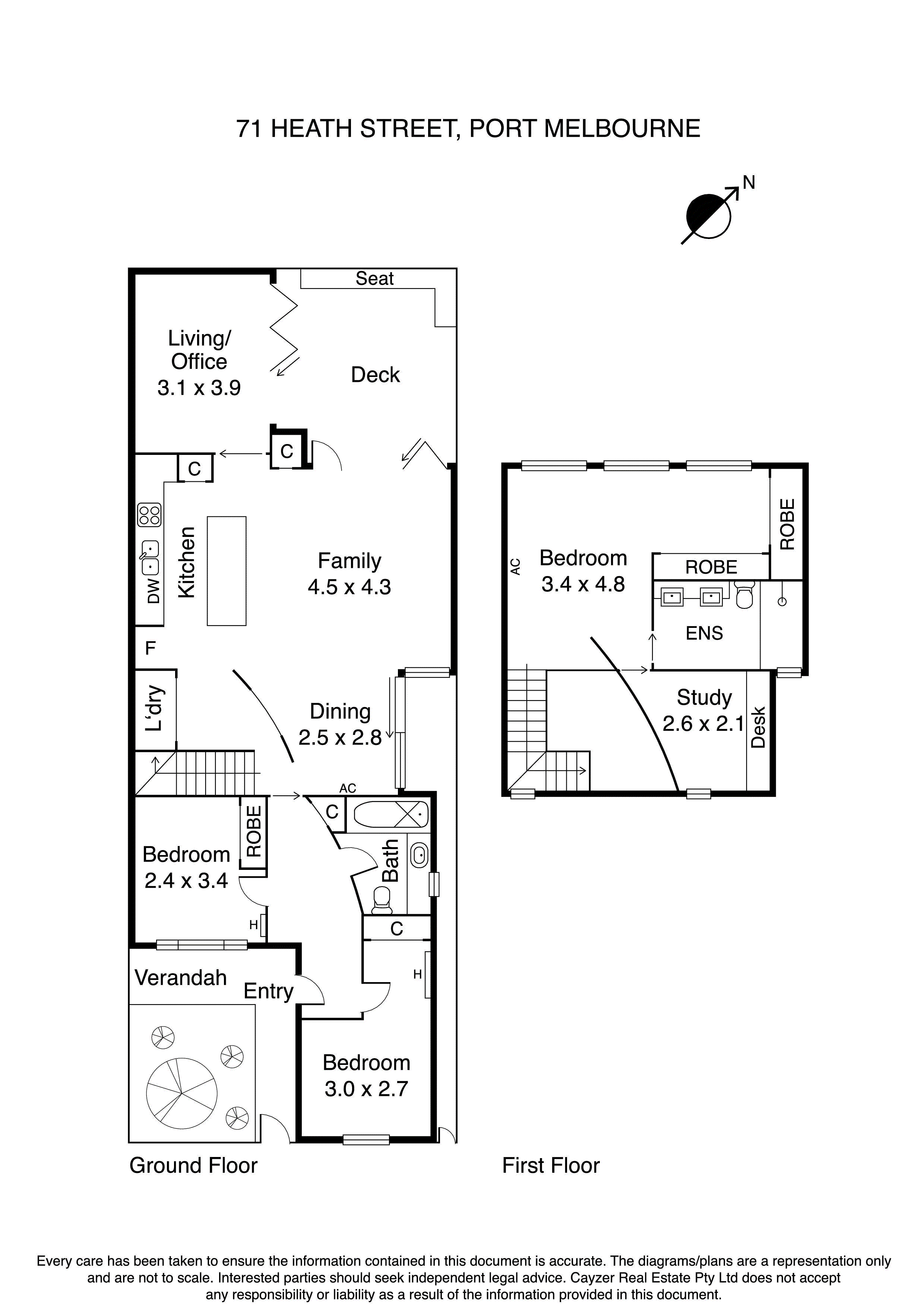 71 Heath Street, PORT MELBOURNE VIC 3207 - Floorplan