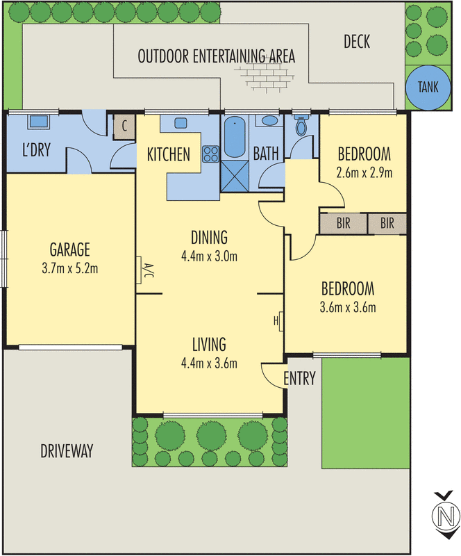 7/1 Helms Street, Newcomb VIC 3219 - Floorplan