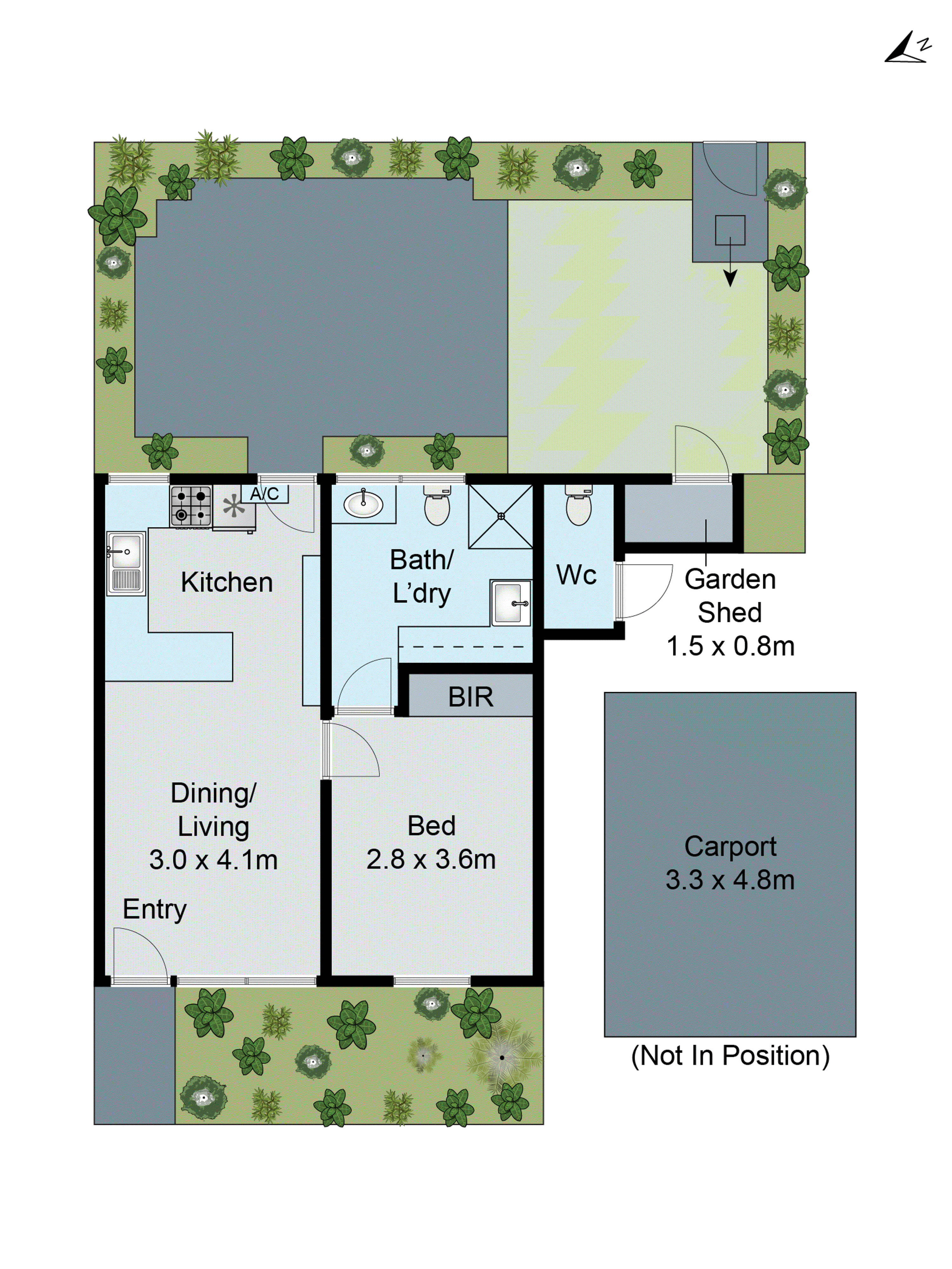 7/1 Holyrood Avenue, Newtown VIC 3220 - Floorplan
