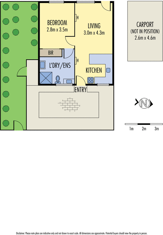 7/1 Holyrood Avenue, Newtown VIC 3220 - Floorplan