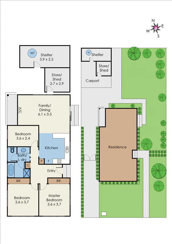 71 Jacks Avenue, Dingley Village VIC 3172 - Floorplan