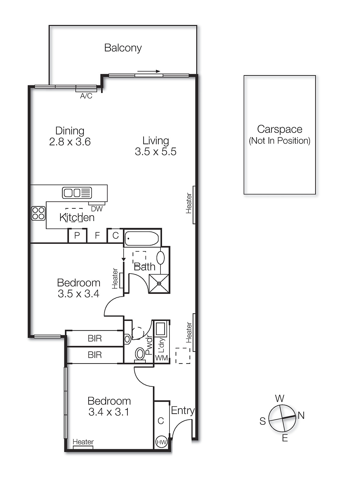 7/1 Karrakatta Street, Black Rock VIC 3193 - Floorplan