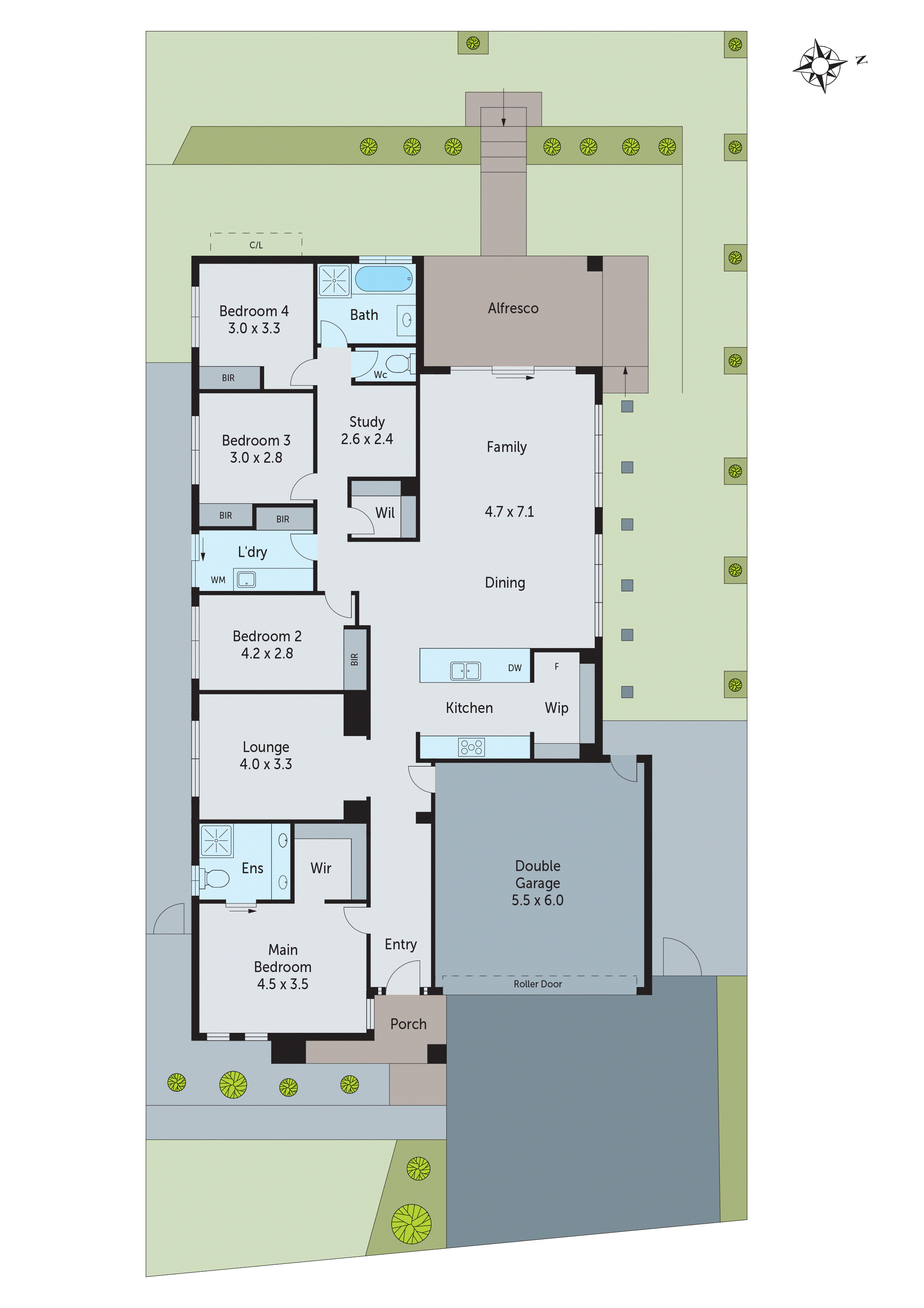 71 Littlewood Drive, Fyansford VIC 3218 - Floorplan