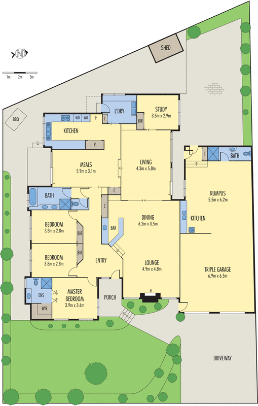 71 Marykirk Drive, Wheelers Hill VIC 3150 - Floorplan