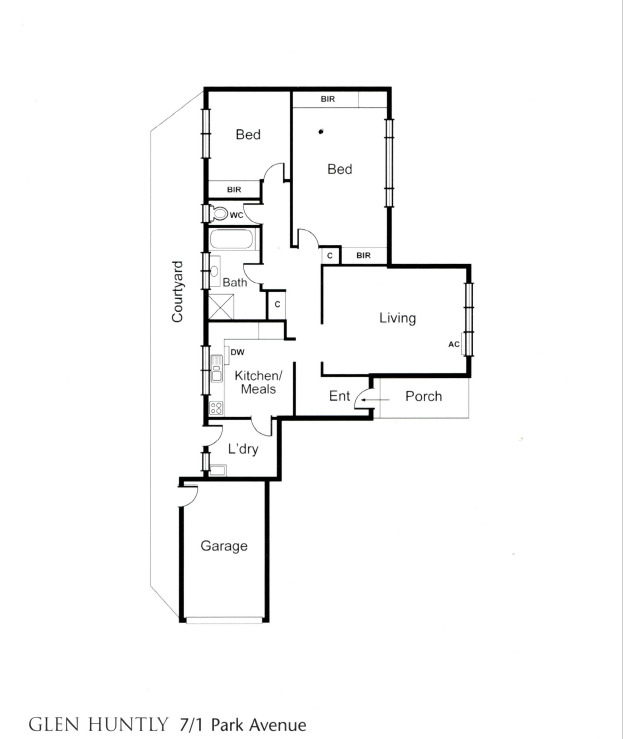 7/1 Park Avenue, Glen Huntly VIC 3163 - Floorplan