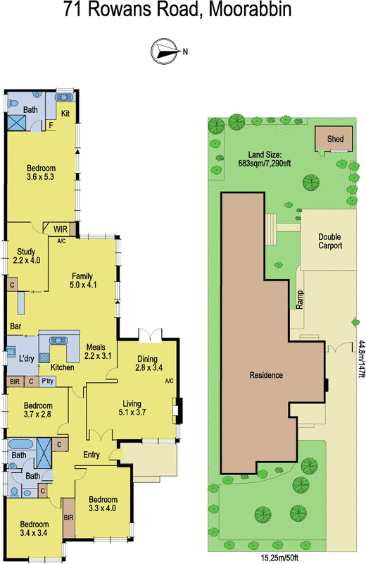 71 Rowans Road, Moorabbin VIC 3189 - Floorplan