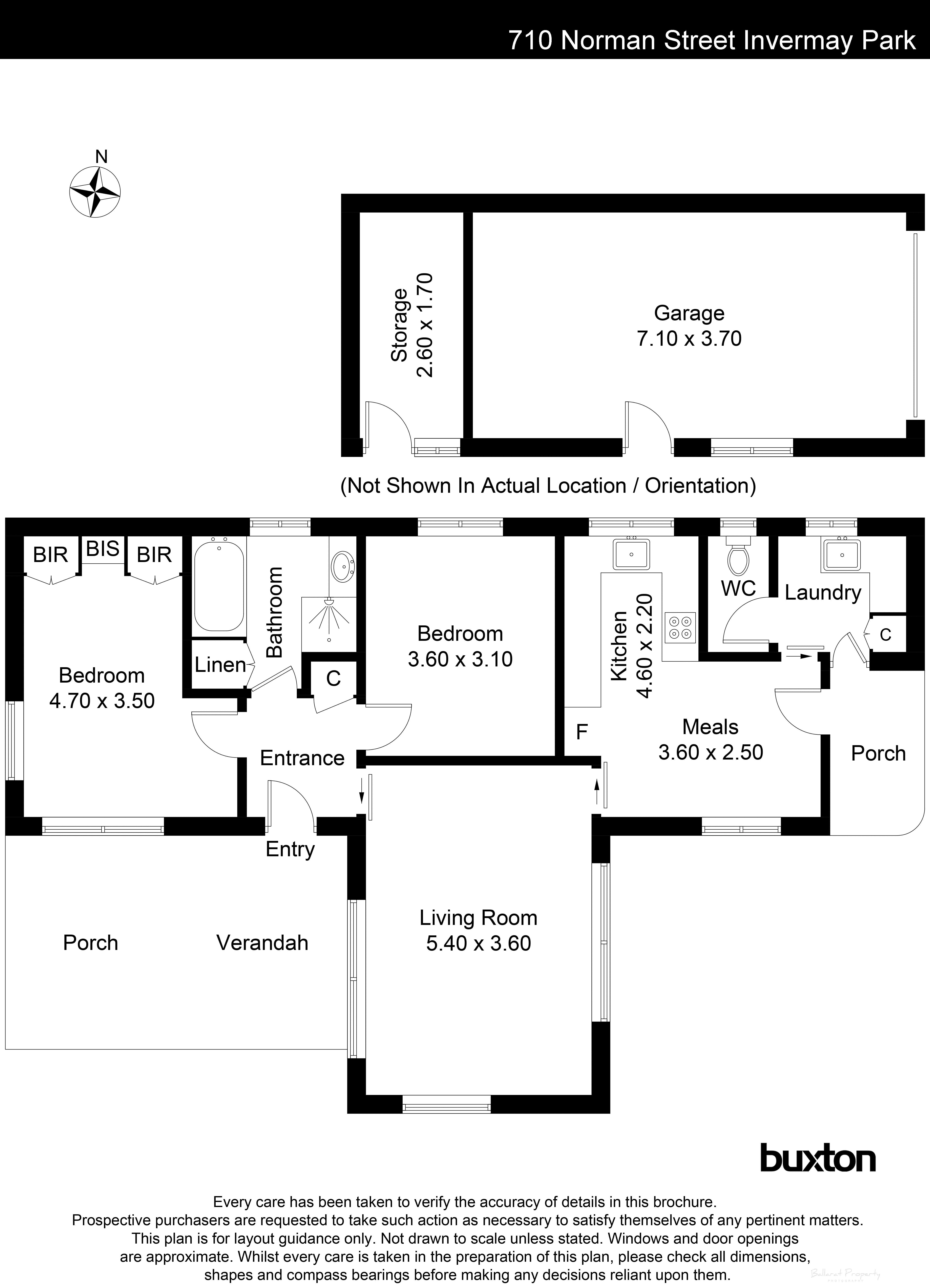 710 Norman Street, Invermay Park VIC 3350 - Floorplan