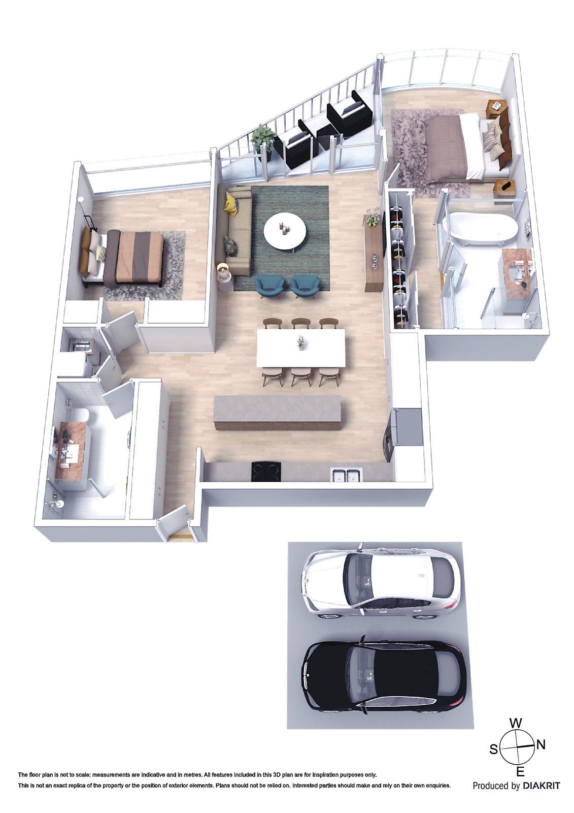 710/576 St Kilda Road, Melbourne VIC 3004 - Floorplan