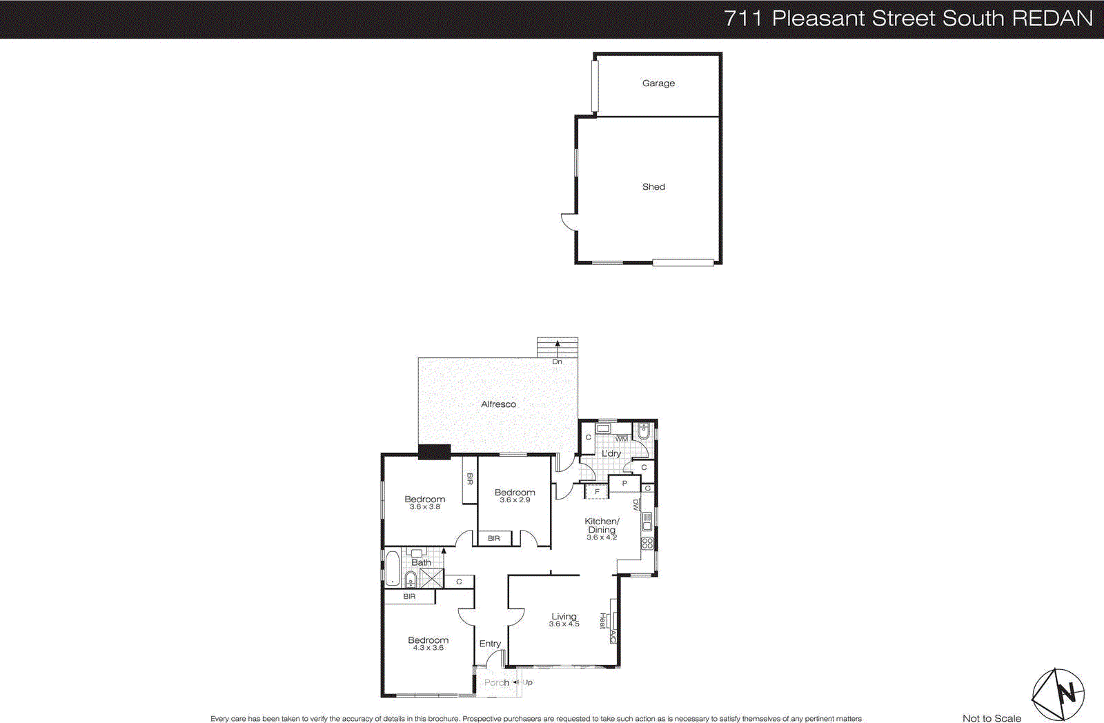711 Pleasant Street, Redan VIC 3350 - Floorplan