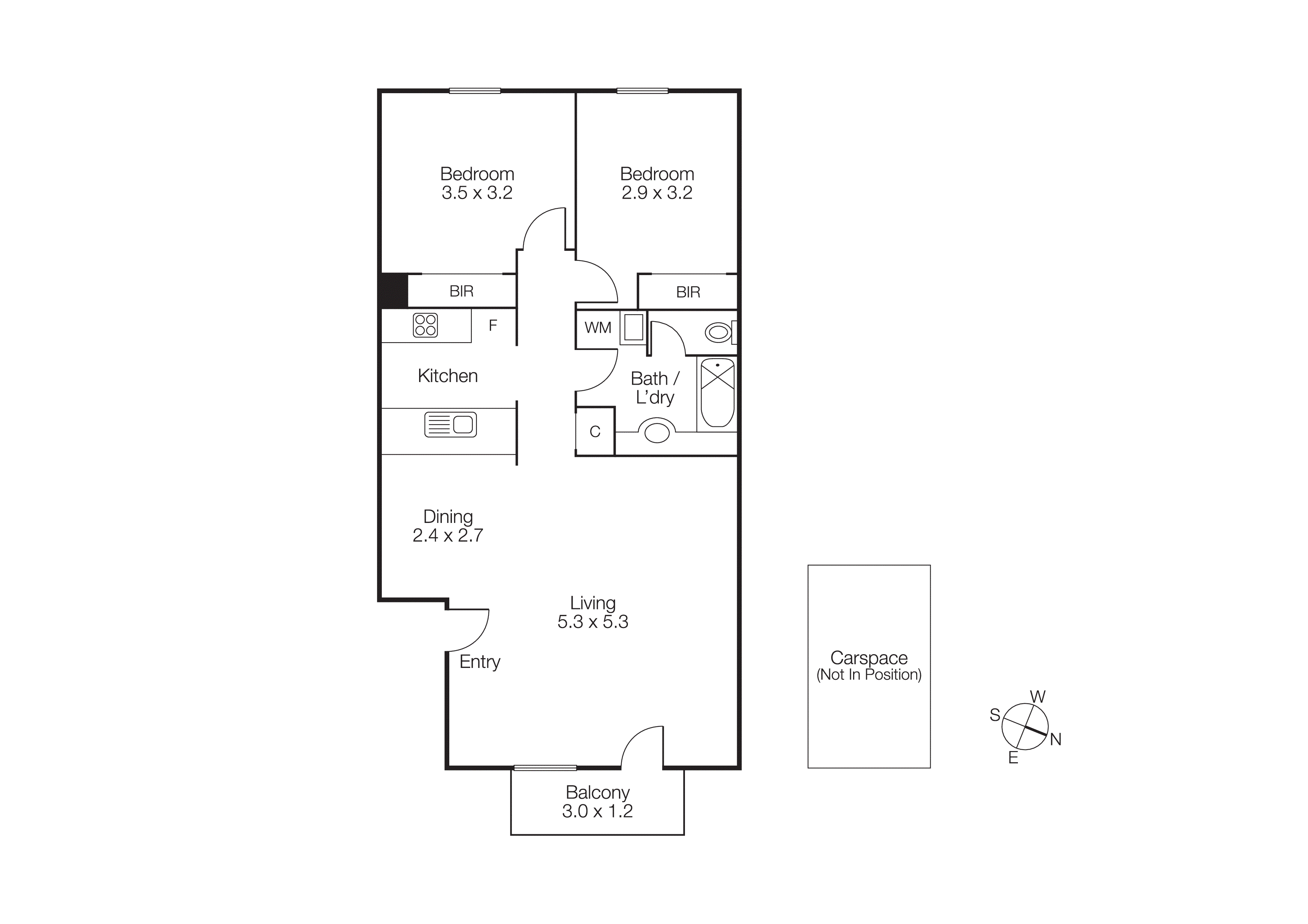 7/116 Dodds Street, Southbank VIC 3006 - Floorplan