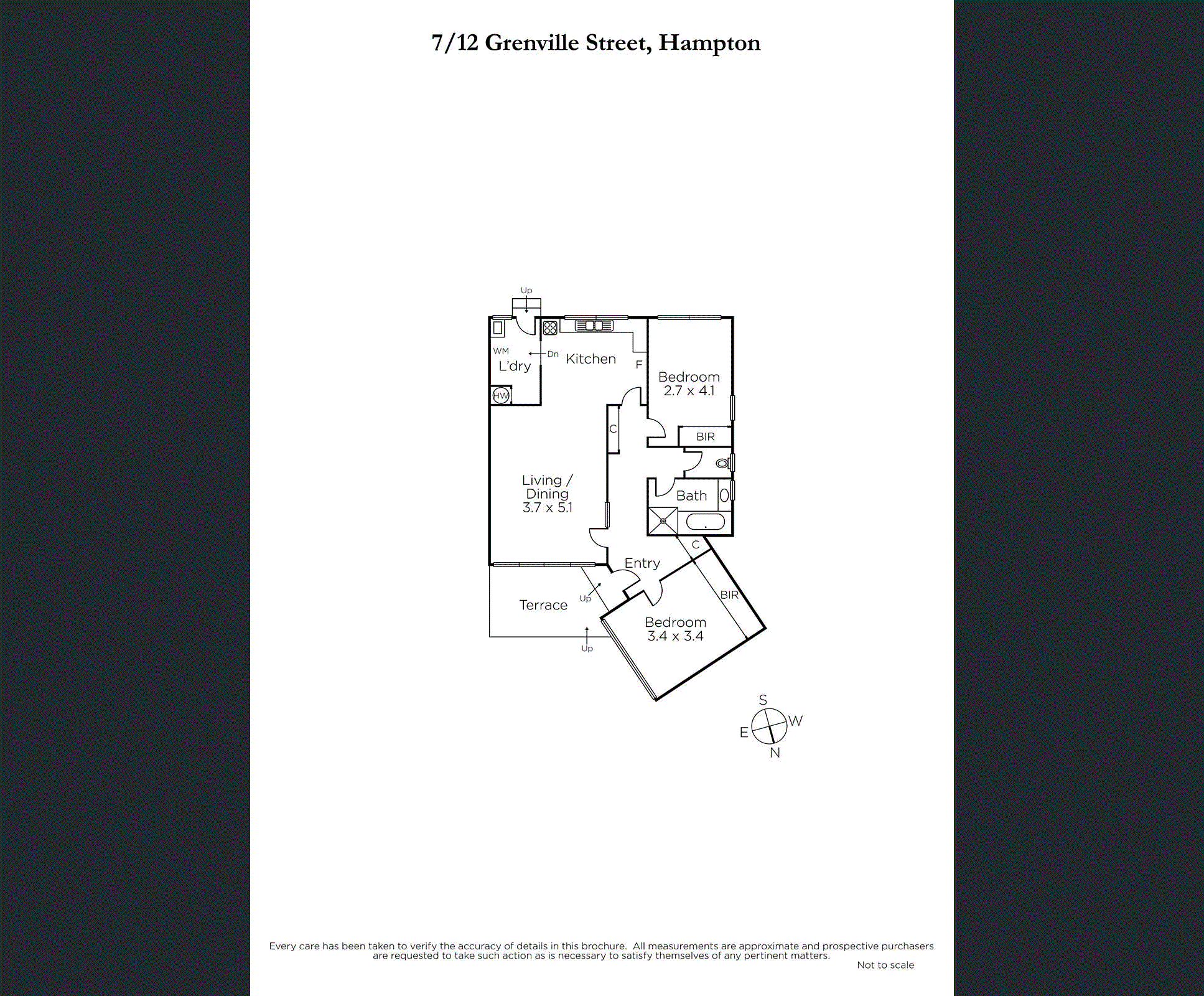 7/12 Grenville Street, Hampton VIC 3188 - Floorplan