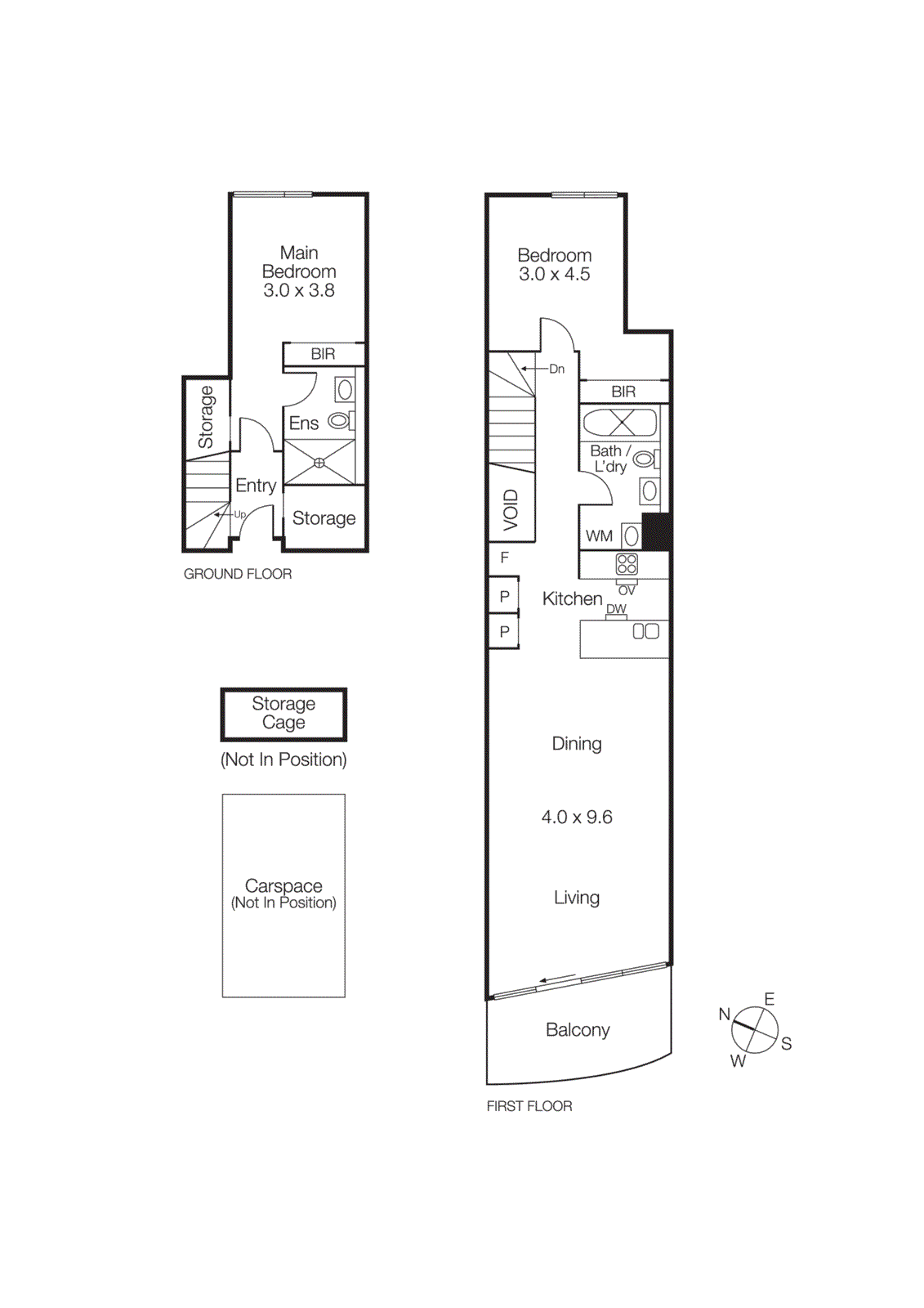 712/55 Queens Road, Melbourne VIC 3004 - Floorplan