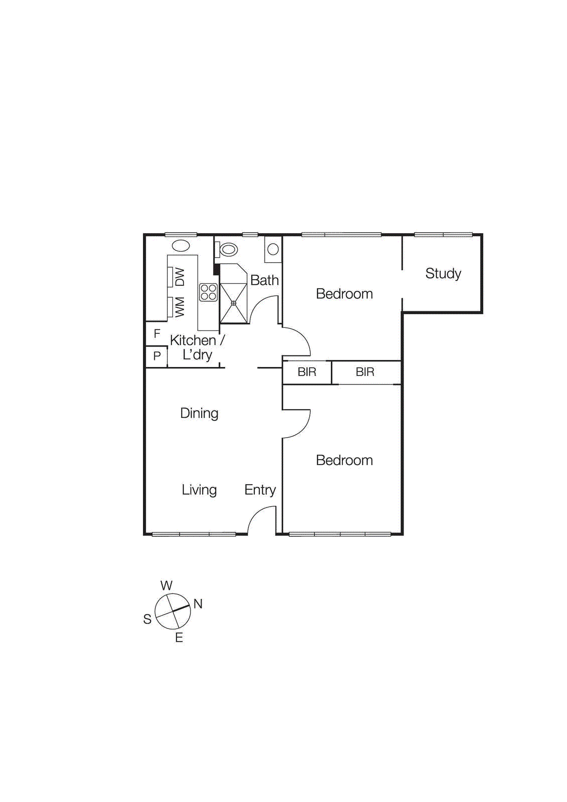 7/128 Glen Huntly Road, Elwood VIC 3184 - Floorplan