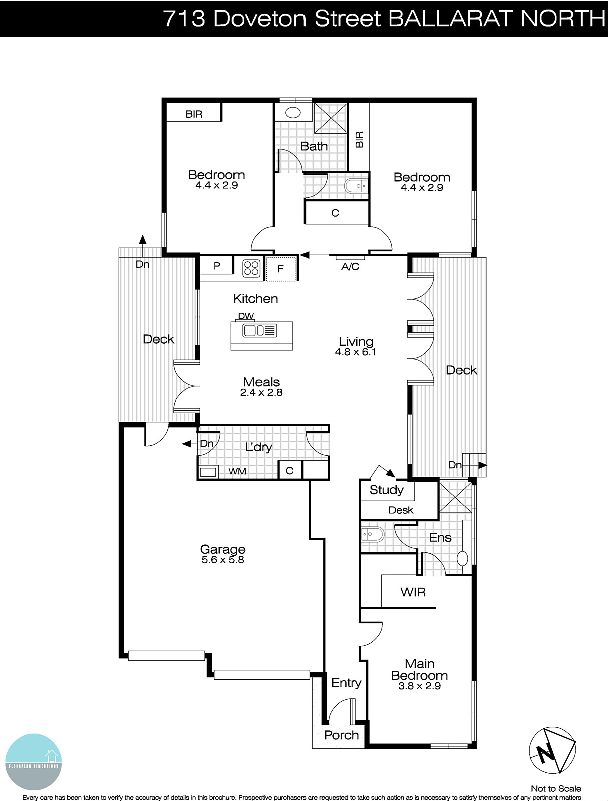 713 Doveton Street North, Ballarat VIC 3350 - Floorplan