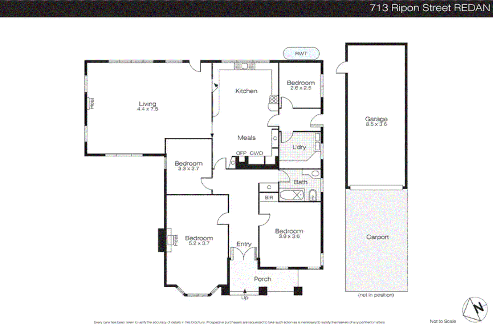713 Ripon Street, Redan VIC 3350 - Floorplan