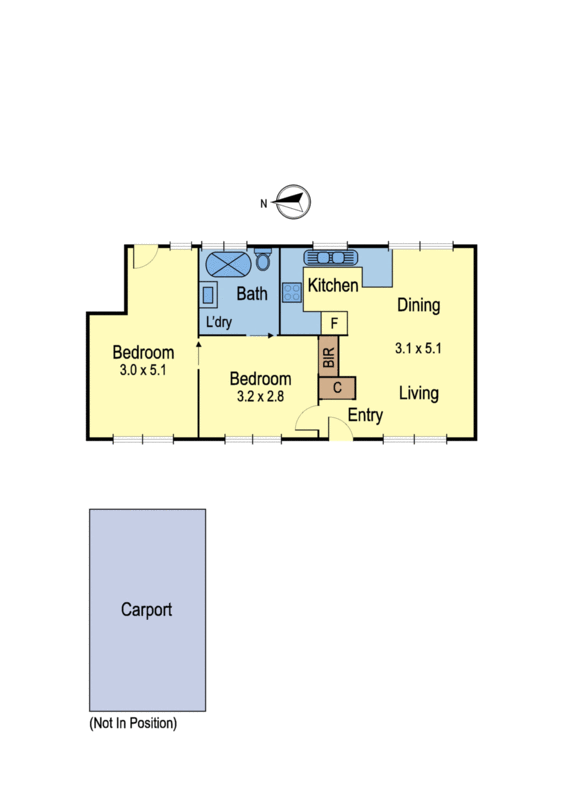 7/14 Rennison Street, Parkdale VIC 3195 - Floorplan