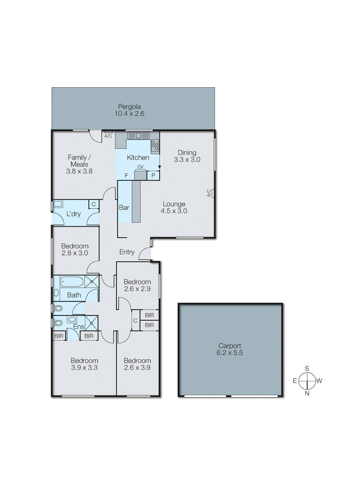 714 Wellington Road, Mulgrave VIC 3170 - Floorplan