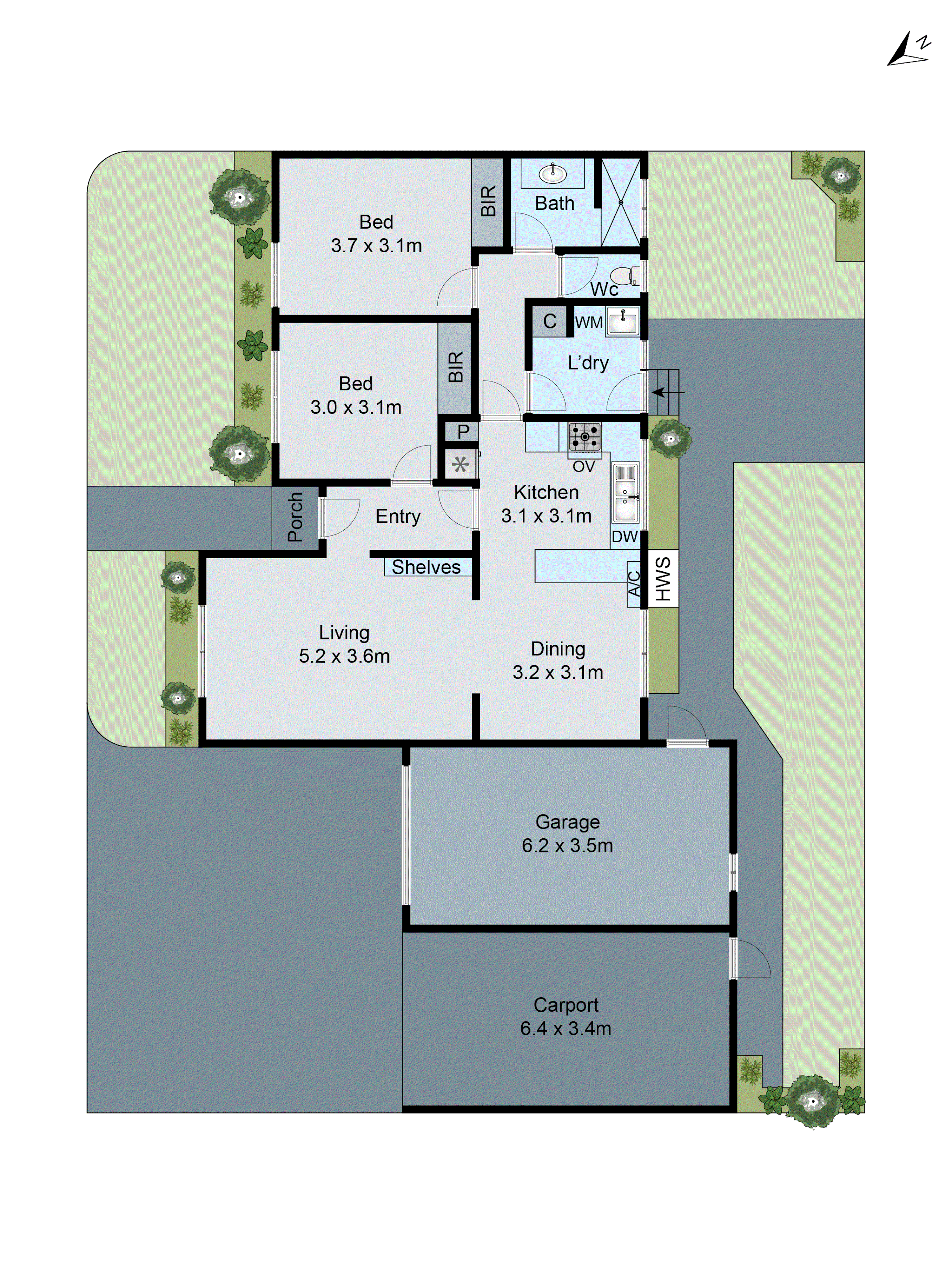 7/144 Springs Road, Clarinda VIC 3169 - Floorplan