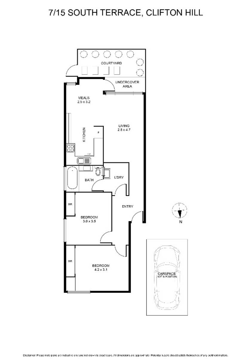 7/15 South Terrace, Clifton Hill VIC 3068