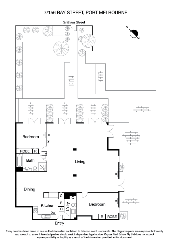 7/156 Bay Street, PORT MELBOURNE VIC 3207 - Floorplan