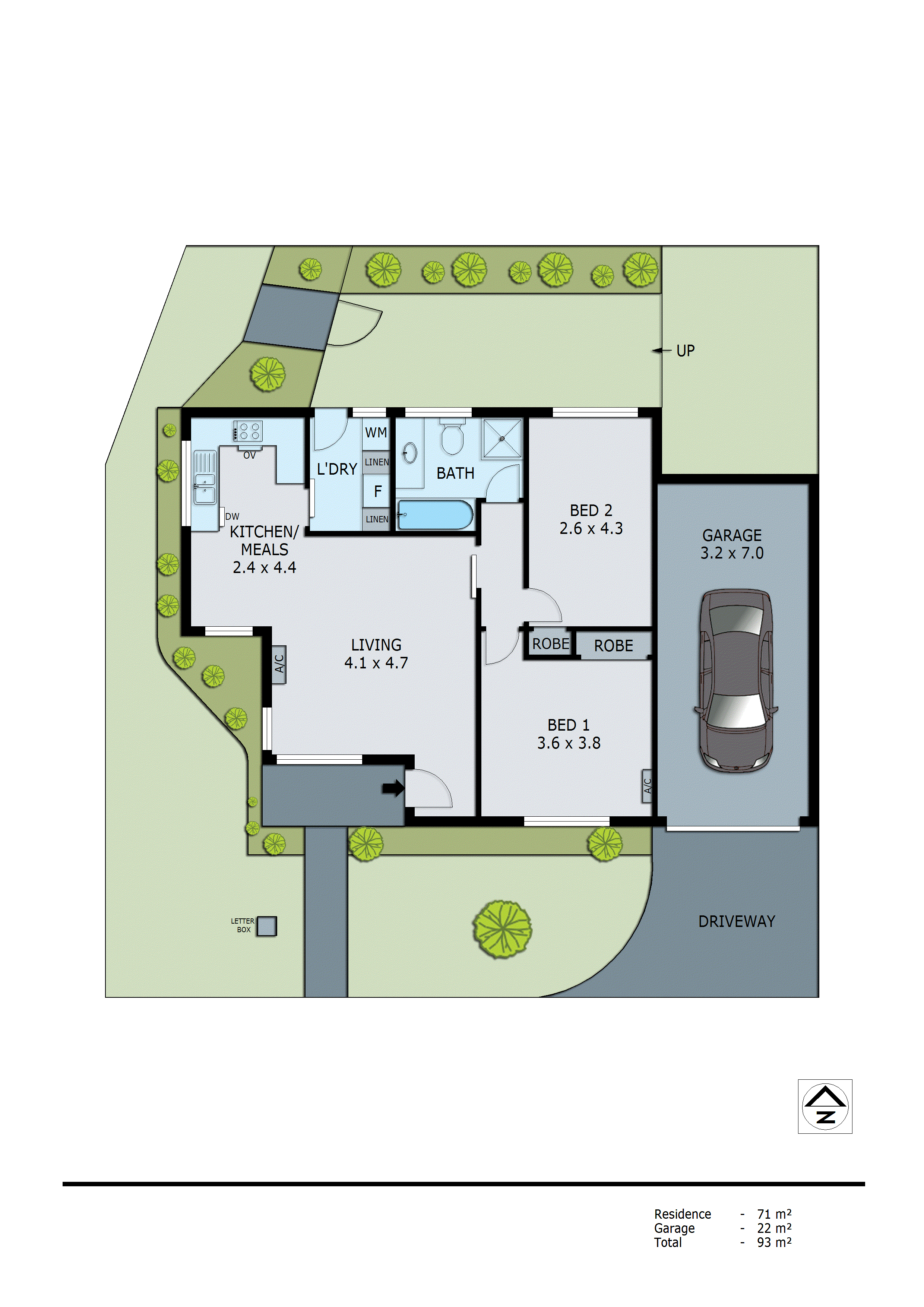 7/156 Lower Dandenong Road, Parkdale VIC 3195 - Floorplan