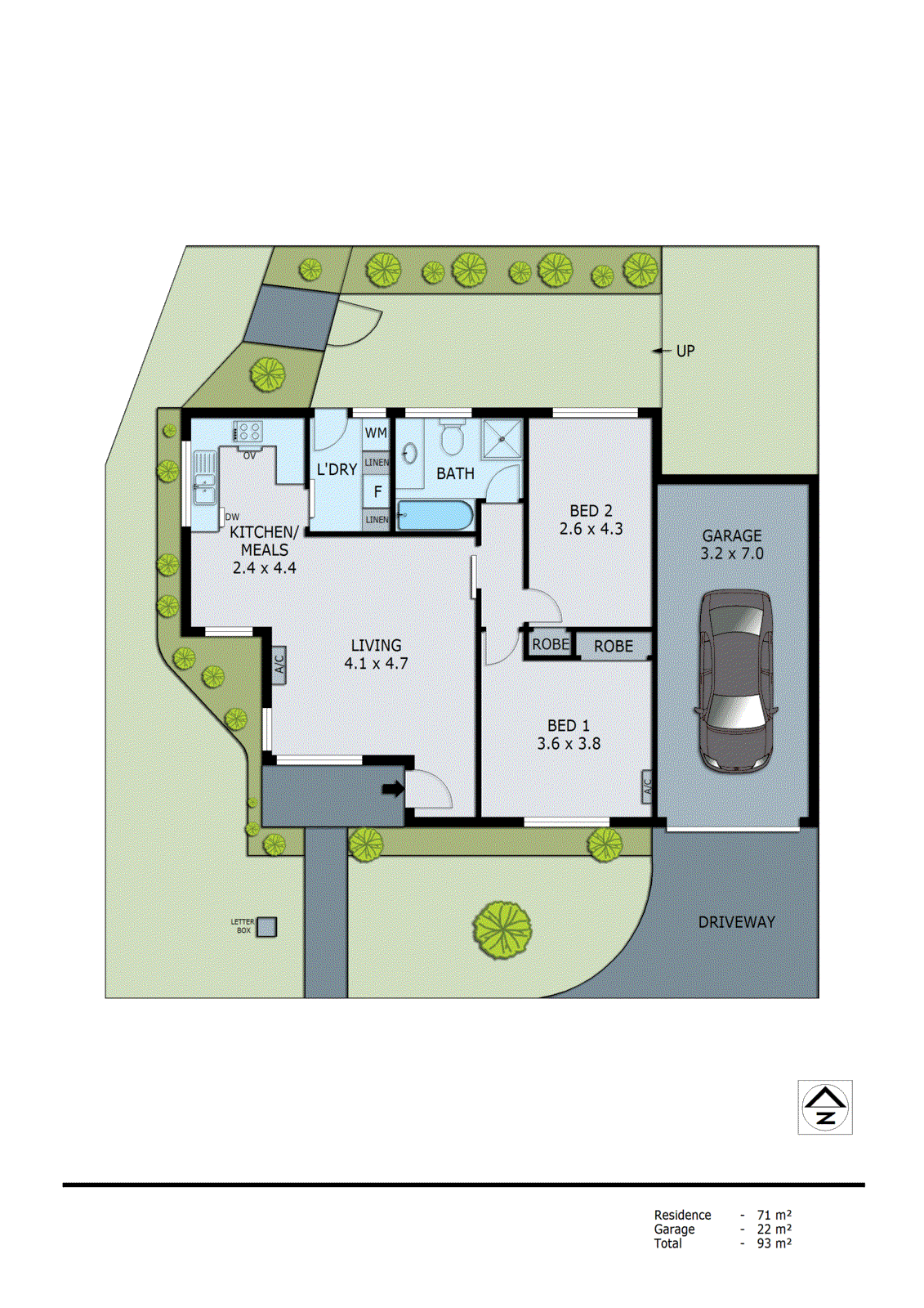7/156 Lower Dandenong Road, Parkdale VIC 3195 - Floorplan