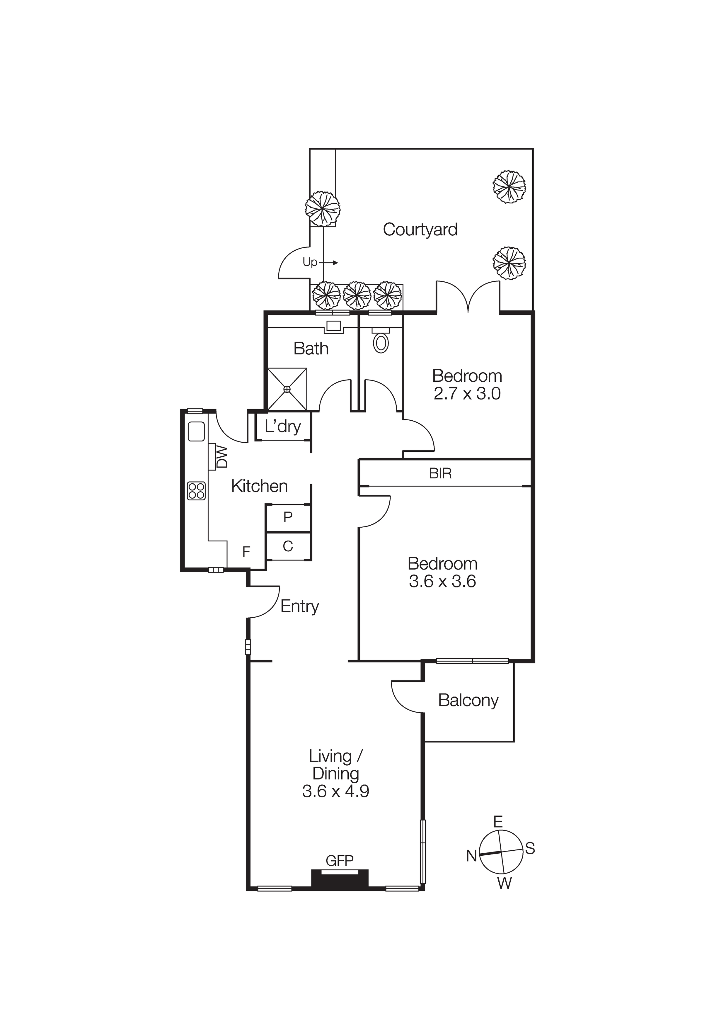 7/16 Charnwood  Road, ST KILDA VIC 3182 - Floorplan