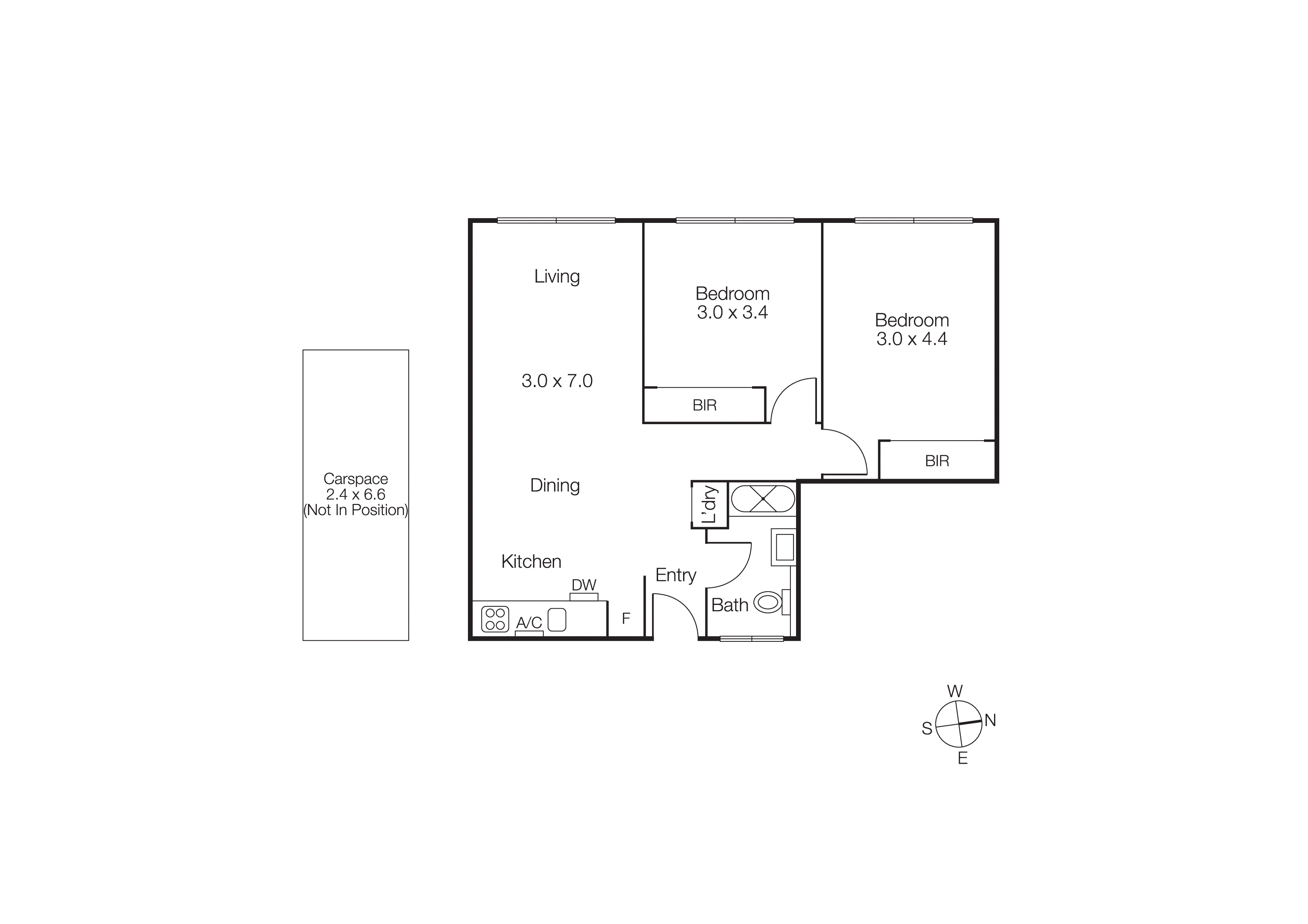 7/16 The Avenue, Balaclava VIC 3183 - Floorplan