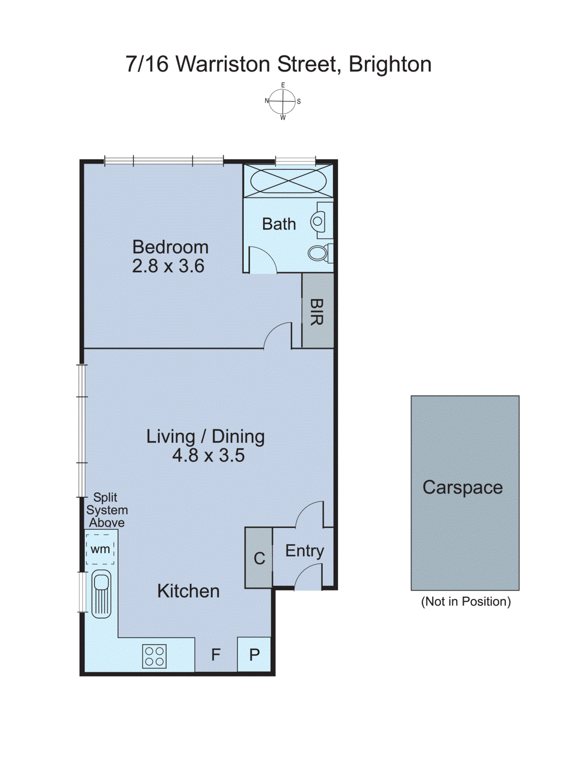 7/16 Warriston Street, Brighton VIC 3186 - Floorplan