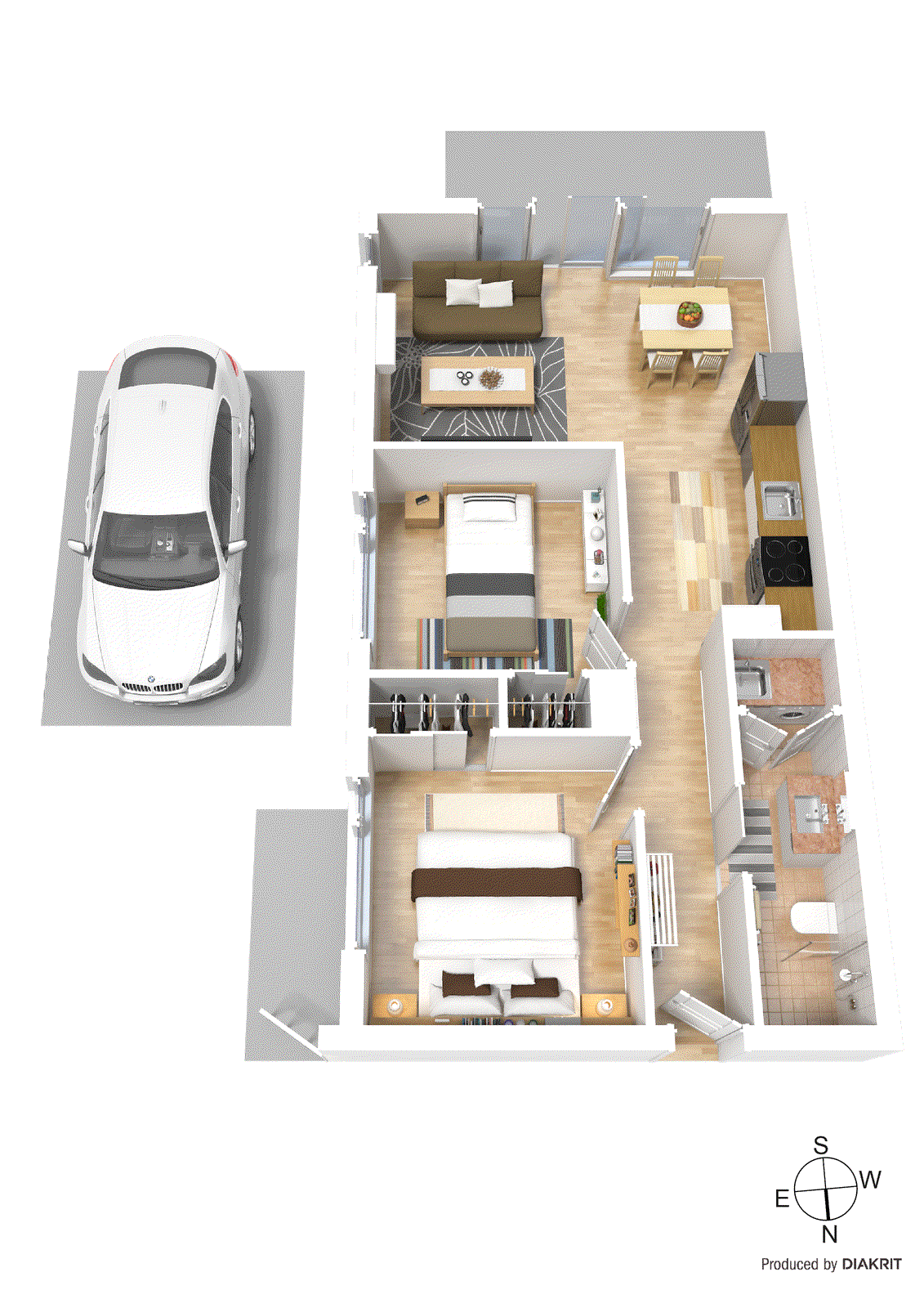 7/17 Railway Parade, Murrumbeena VIC 3163 - Floorplan