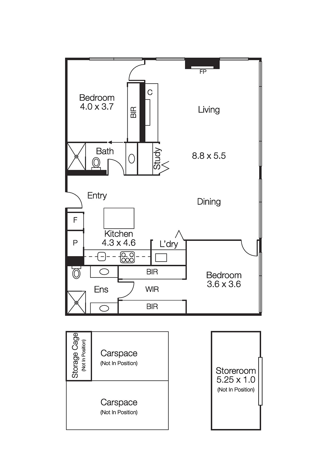 7/171 Church Street, Brighton VIC 3186 - Floorplan