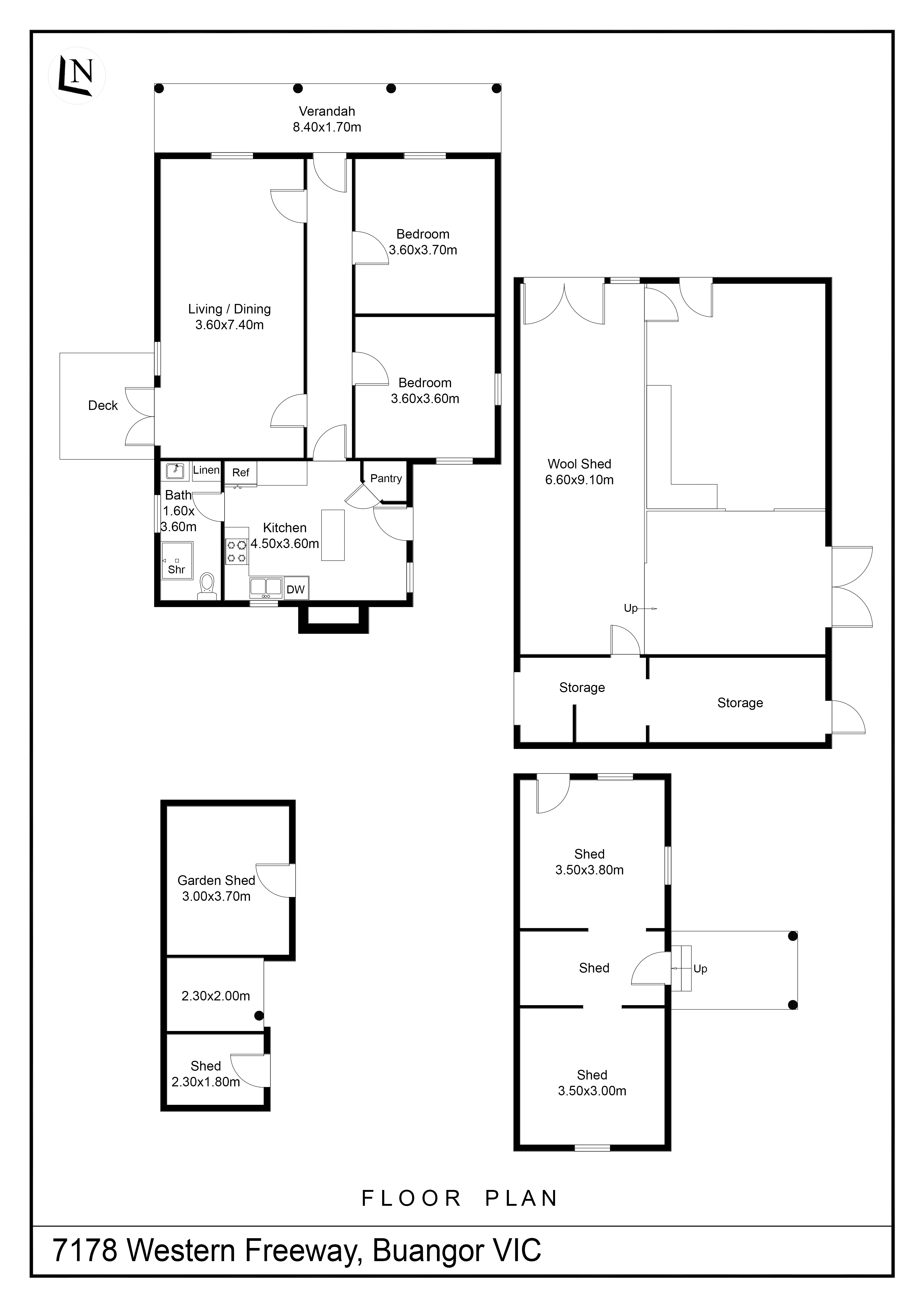 7178 Western Highway, Buangor VIC 3375 - Floorplan