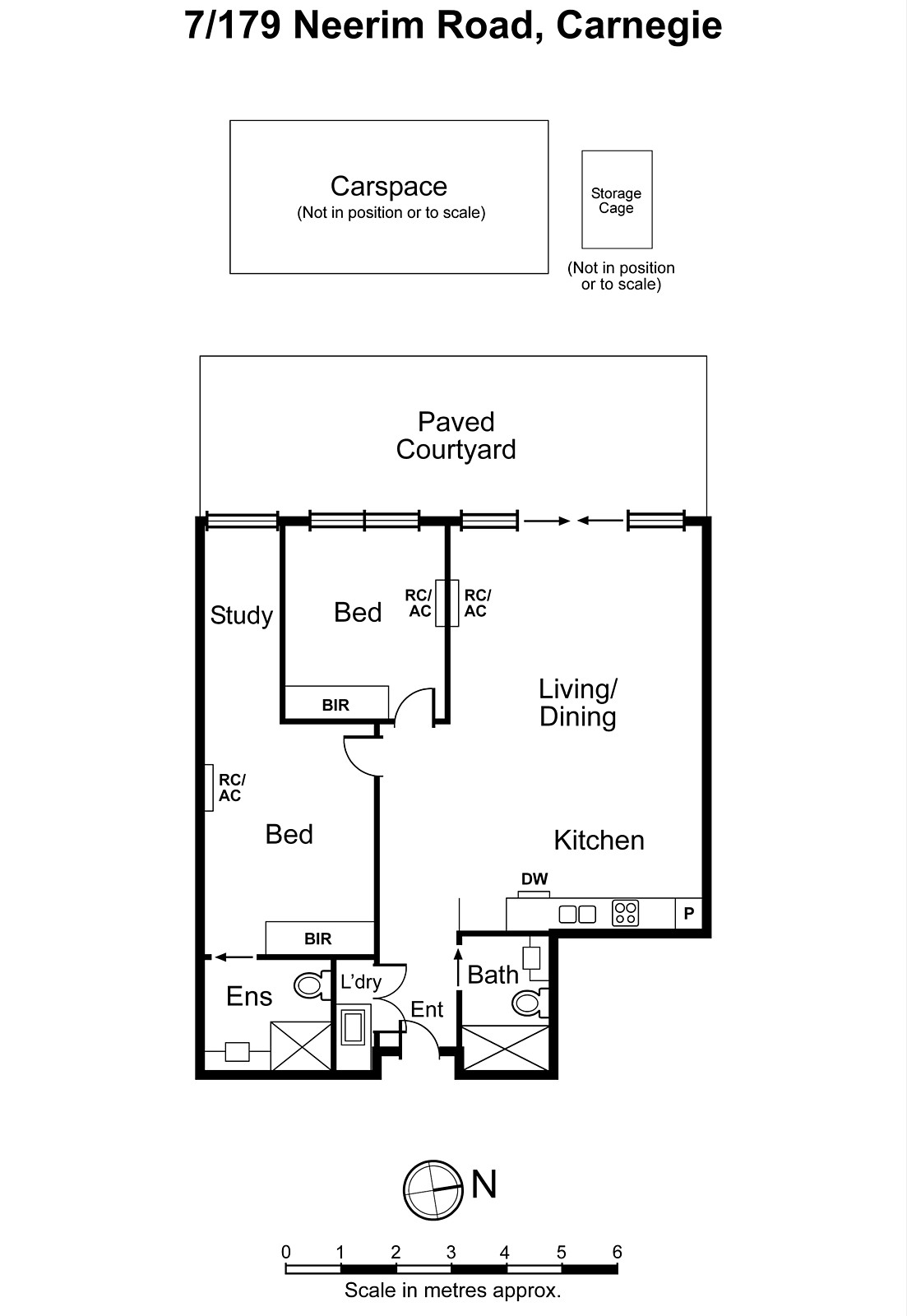 7/179 Neerim Road, Carnegie VIC 3163 - Floorplan
