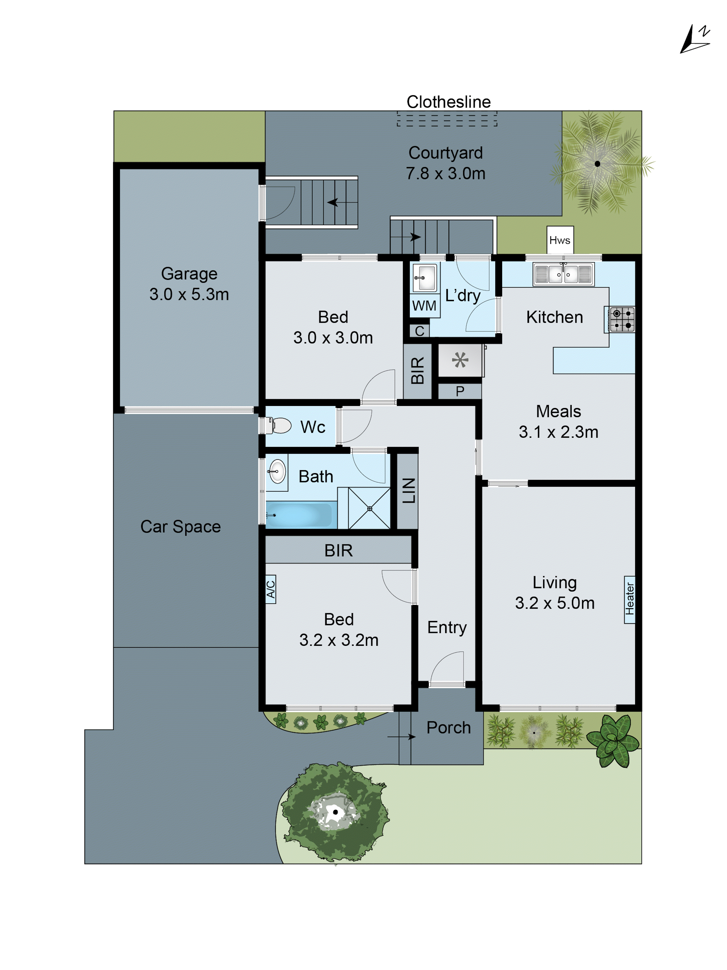7/18-20 Francis Street, Clayton VIC 3168 - Floorplan