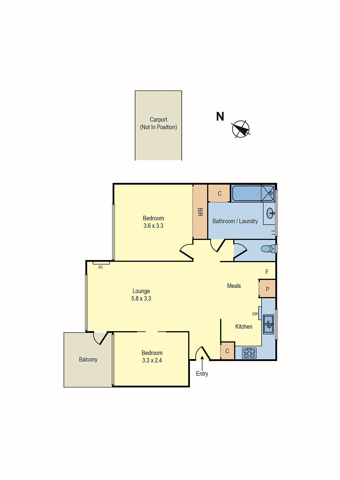 7/18 John Street, Mordialloc VIC 3195 - Floorplan